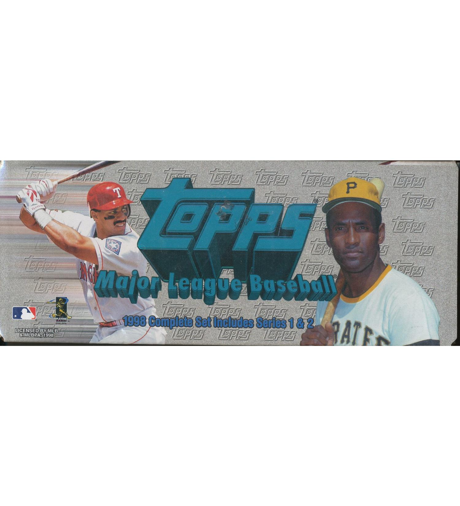 1998 Topps Baseball Factory Sealed Box Set Complete 502 Cards Plus Insersts