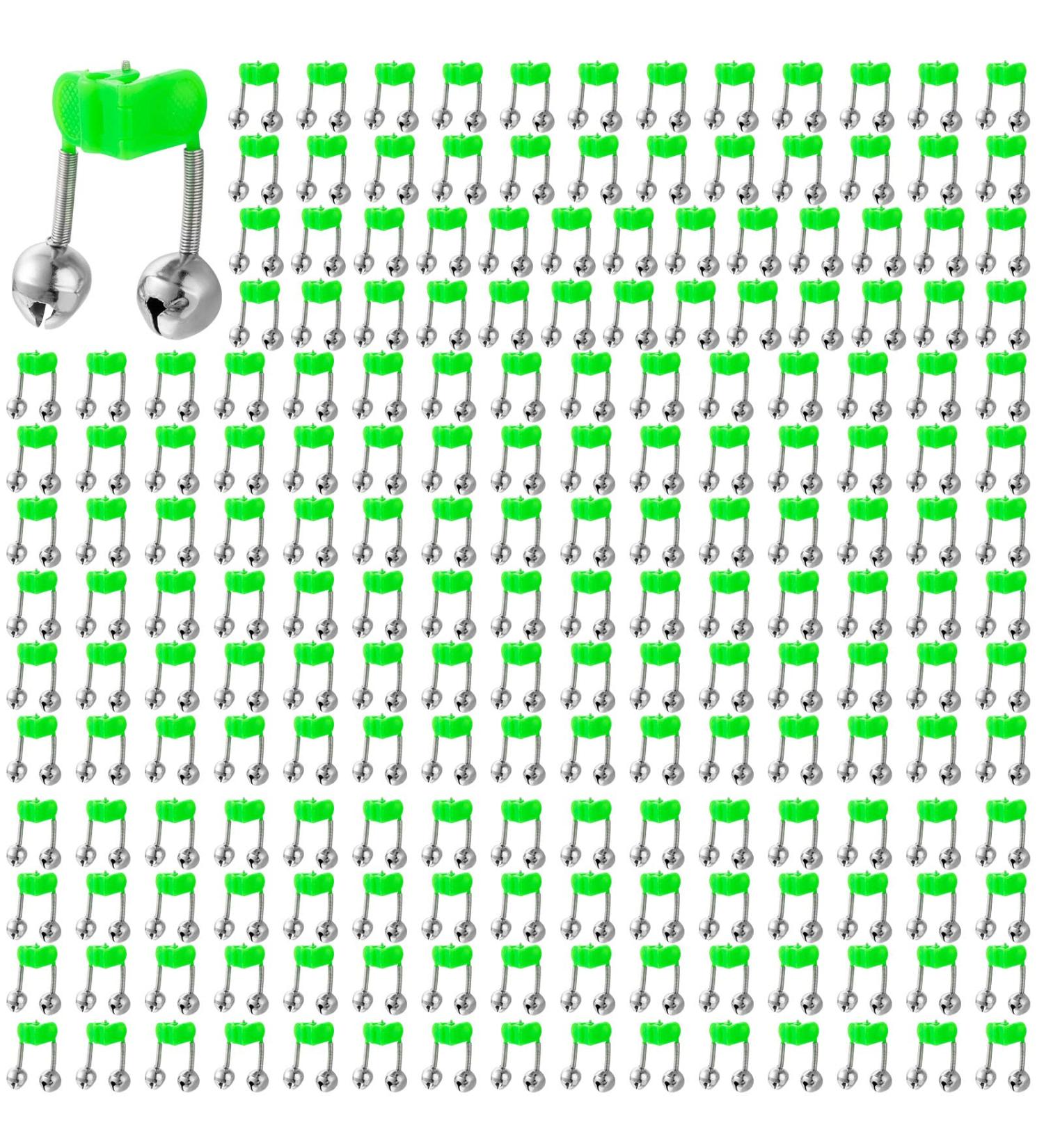 Honoson 200 Pcs Plastic Fishing Bells - Clip on Rod Alarm for Fish Bite Indicators - Buy Online on SooperMarket.com