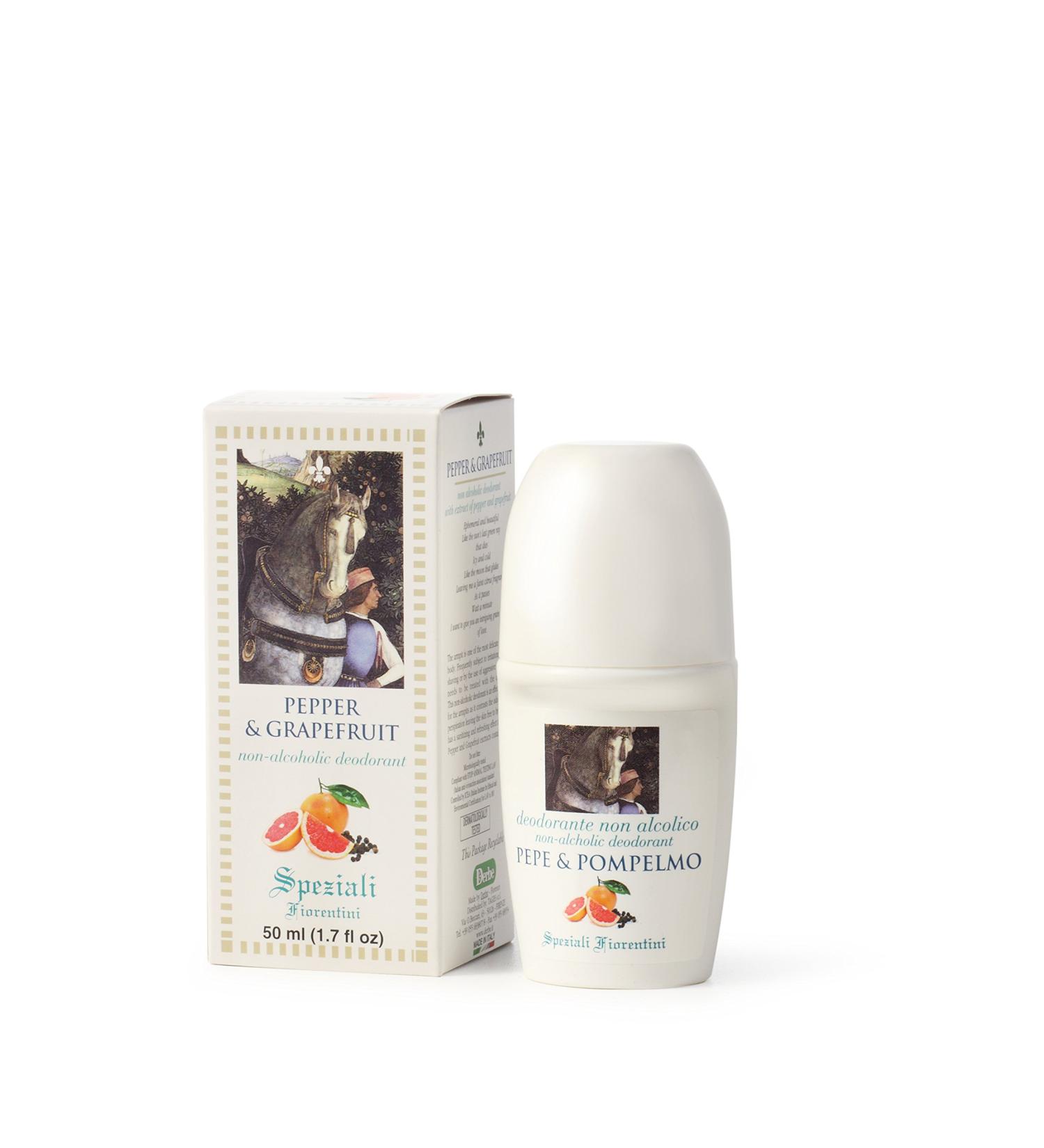 Pepper and Grapefruit Non-Alcoholic Deodorant 1.69 Ounce