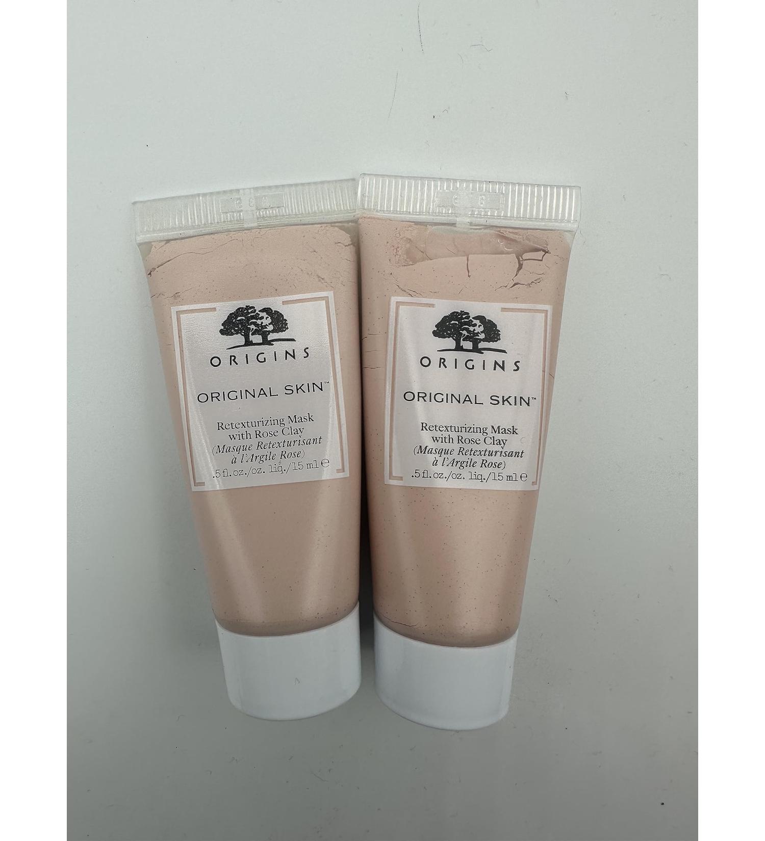 Origins SKIN Retexturizing Mask w/Rose Clay 2 * 0.5 fl oz Total 1.0 fl oz. Travel Size