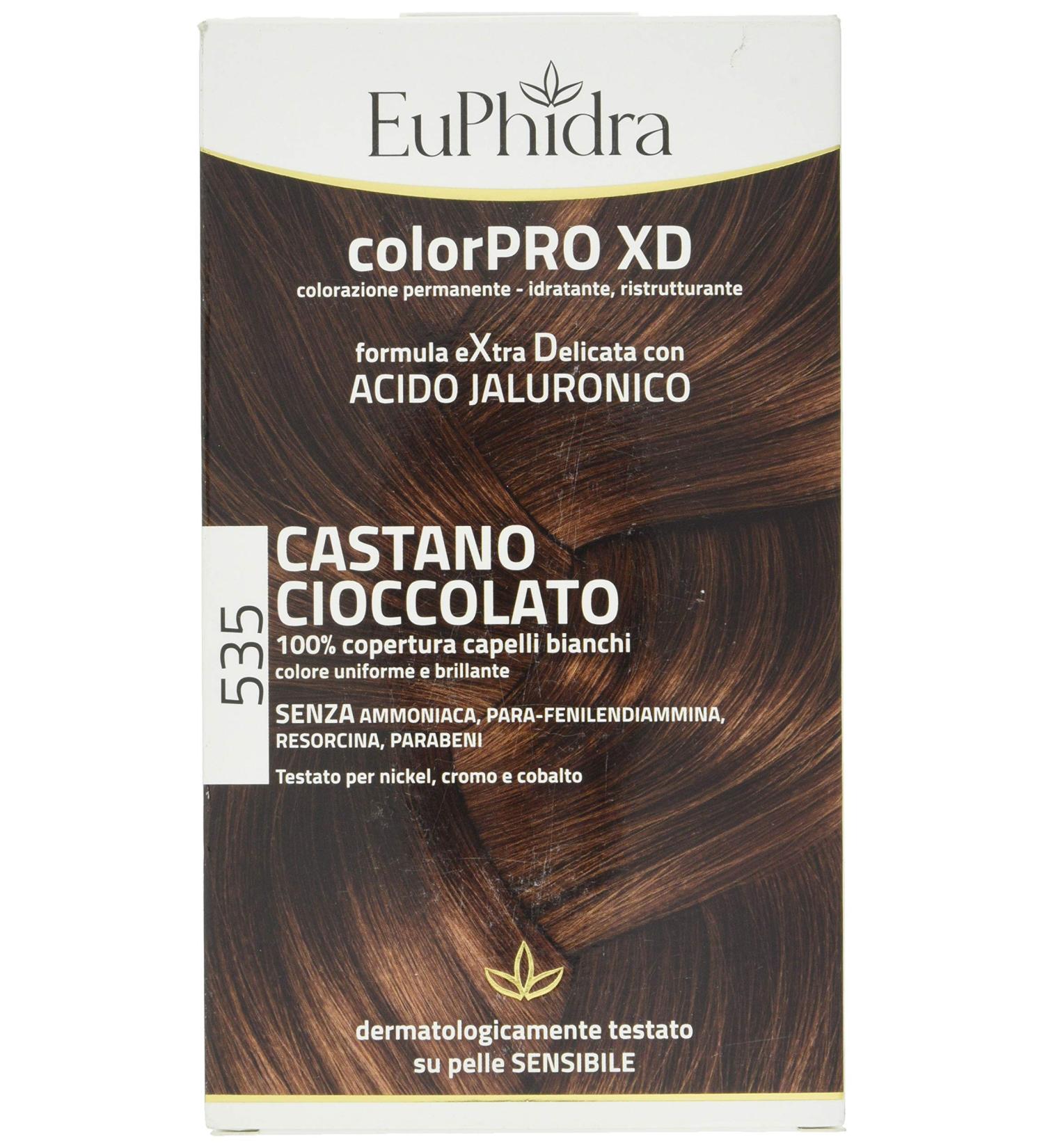 EuPhidra Colorpro XD Tincture Extra Soft Color 535 Brown Chocolate - Buy Online on SooperMarket.com