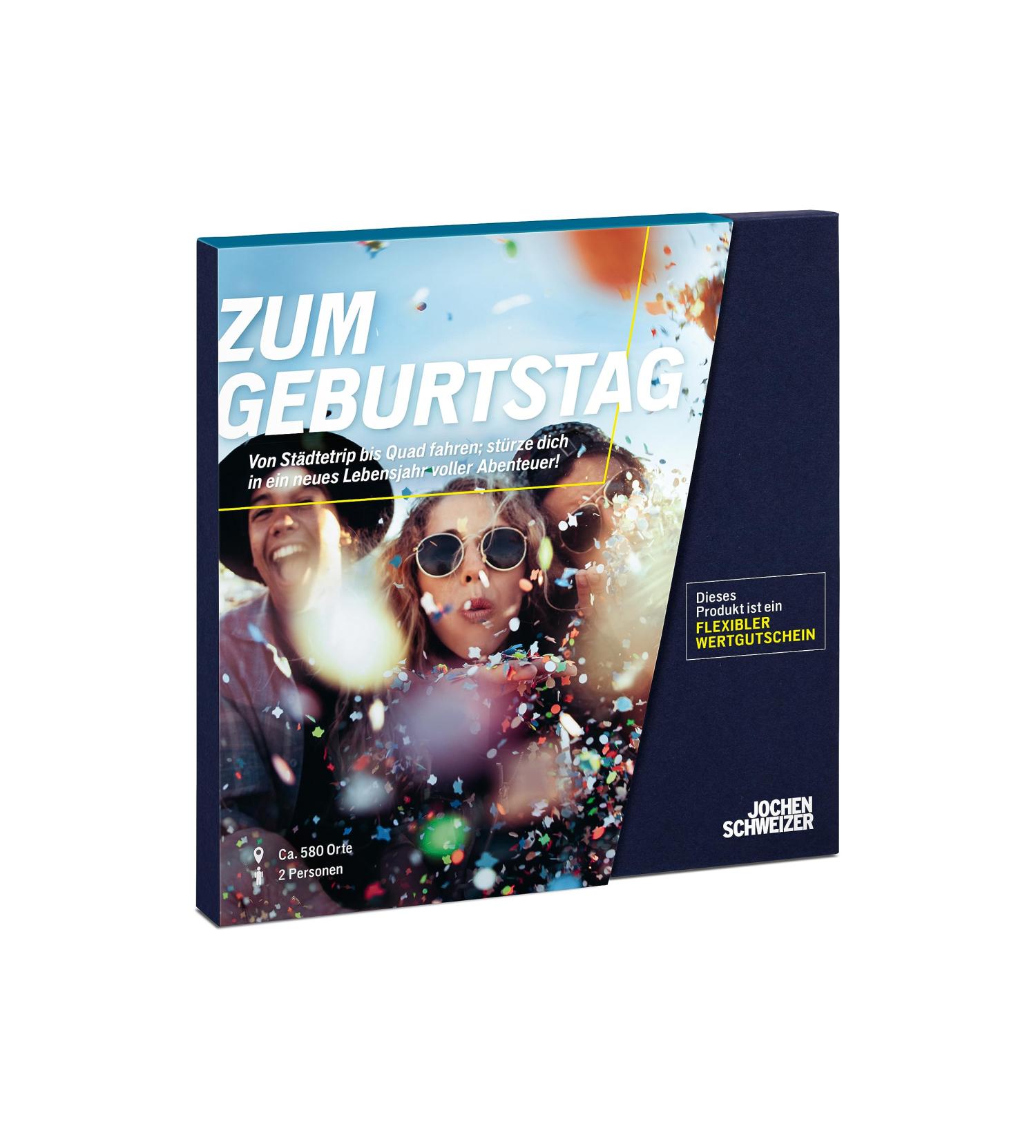 JOCHEN SCHWEIZER Birthday Gift Box for 2 Unique Experience Voucher | Perfect International Gift - Buy Online on SooperMarket.com