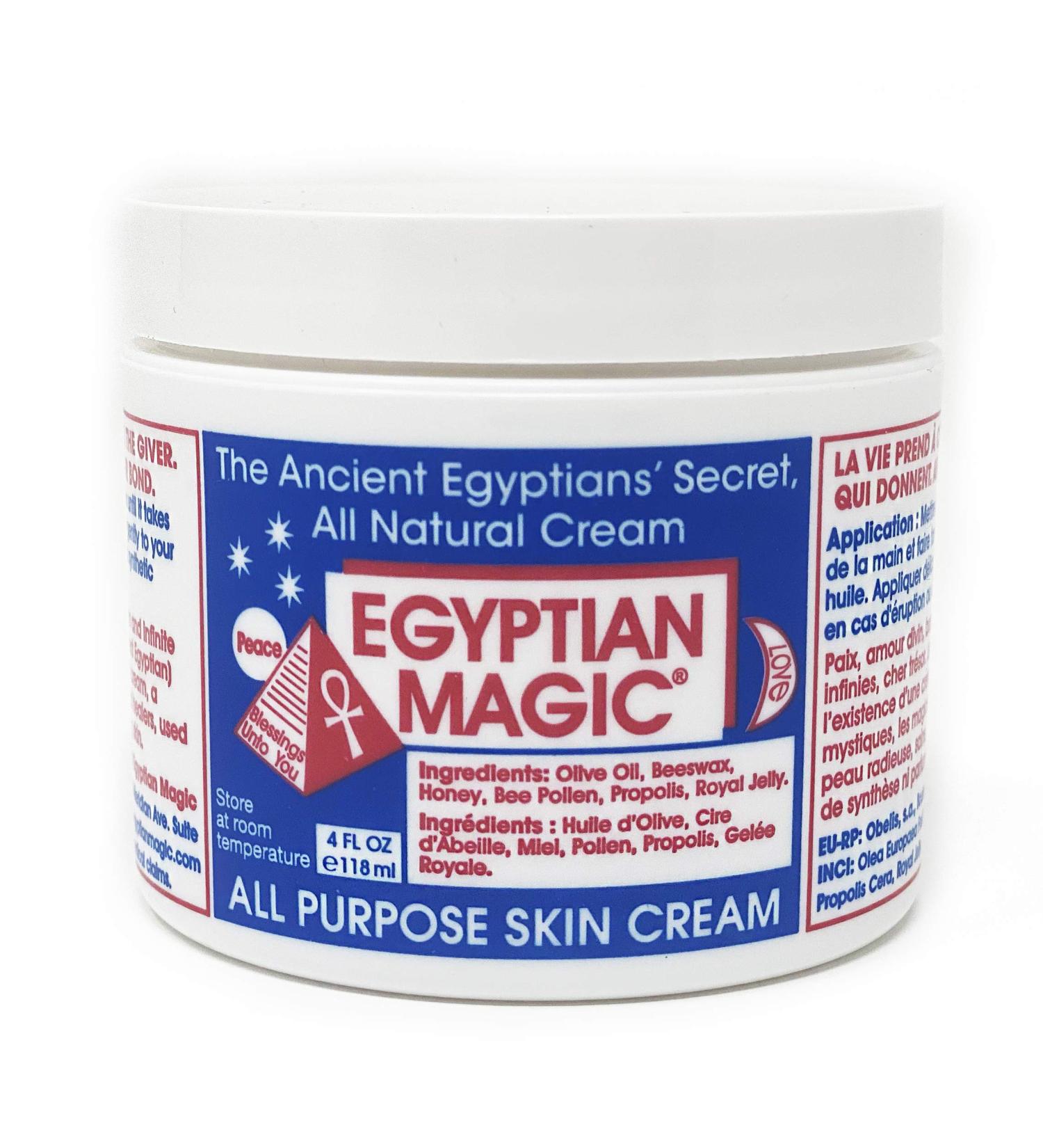 Egyptian Magic All Purpose Skin Cream - 4 oz | Natural Moisturizer for All Skin Types - Buy Online on SooperMarket.com