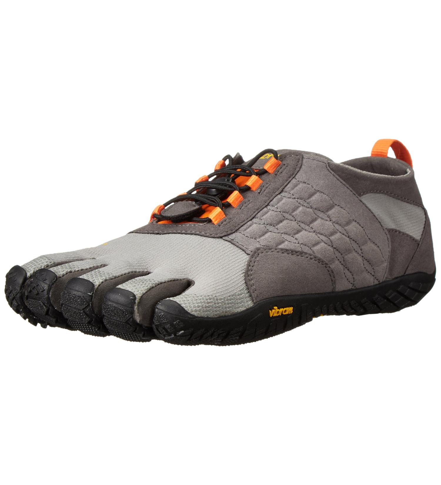 Vibram Men's Trek Ascent Outdoor Fitness Shoes - Multicolor Grey Orange Black - Size 42 EU - International Shipping Available - Buy Online on SooperMarket.com