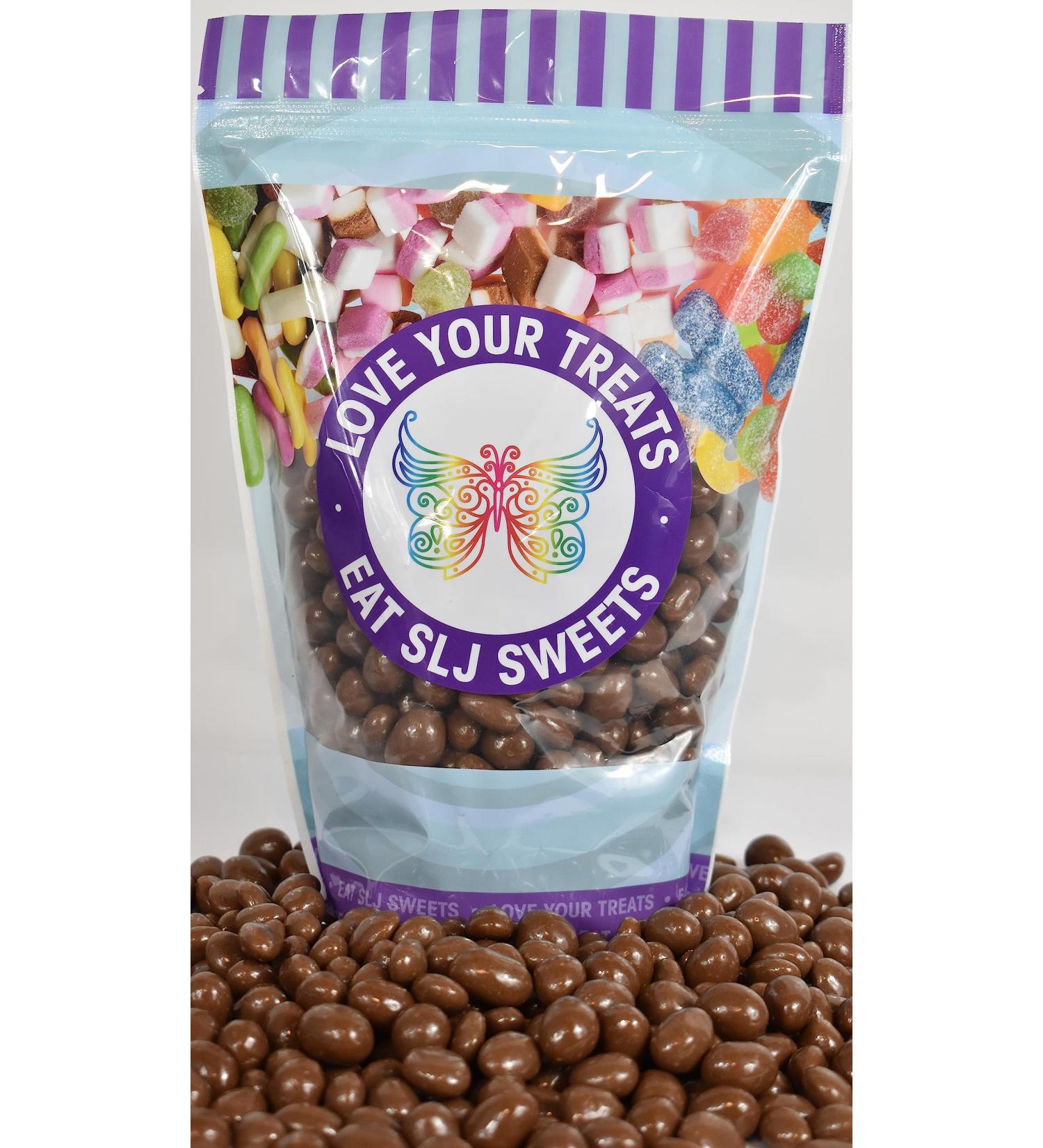 1kg Resealable Share Pouch of Chocolate Covered Raisins and Peanuts