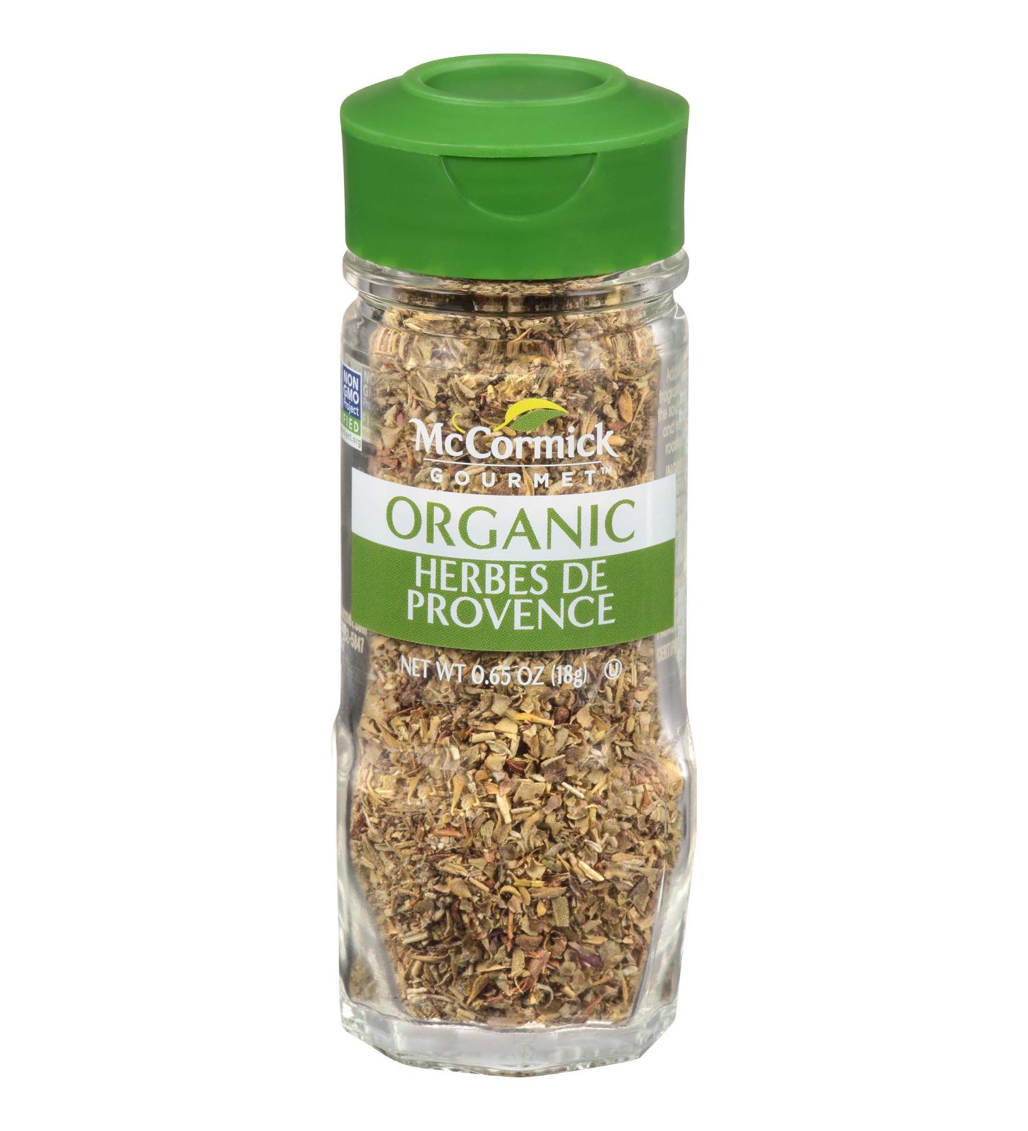 McCormick Gourmet Organic Herbes De Provence - 0.65 oz | Premium Quality - Buy Online on SooperMarket.com
