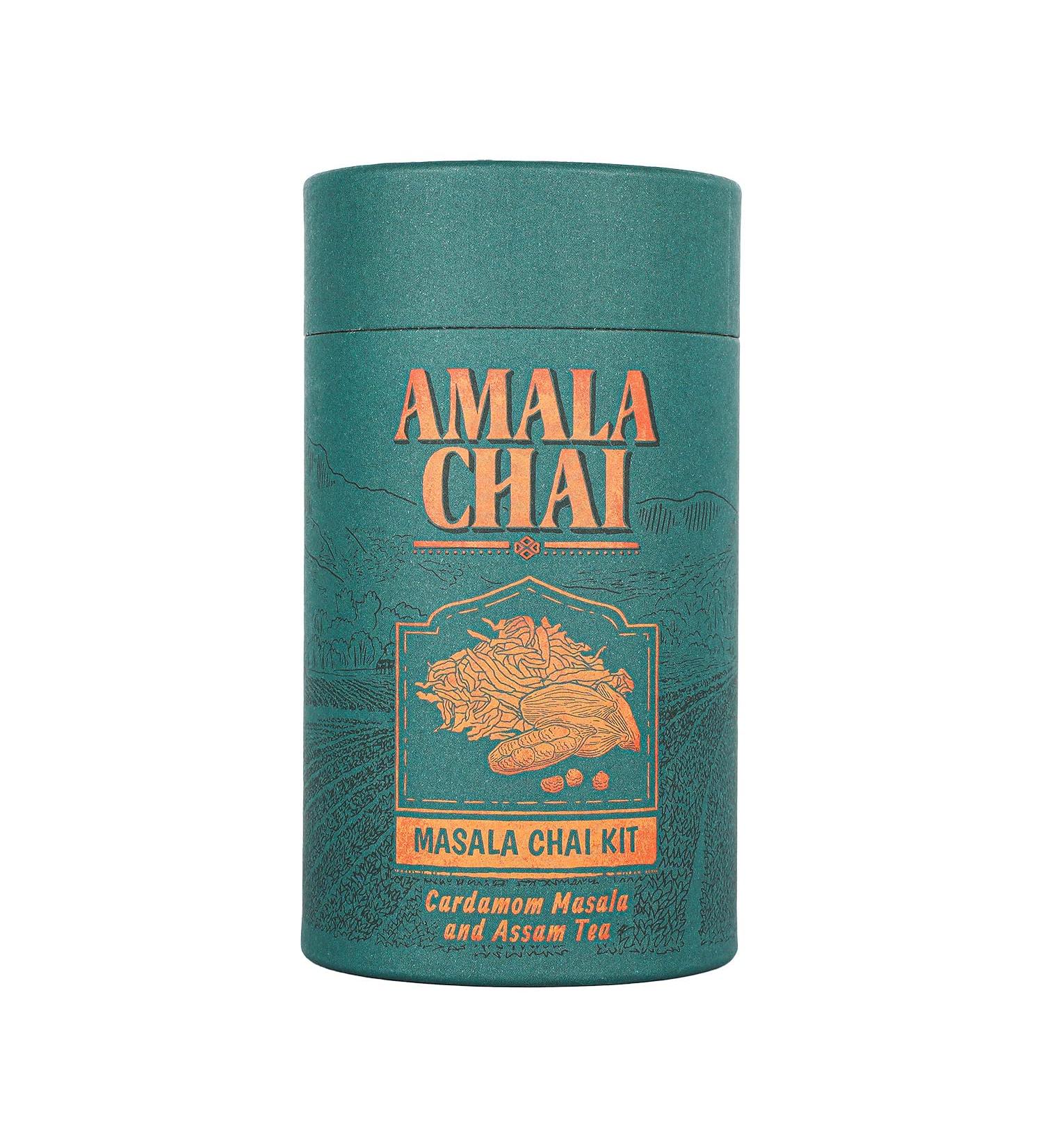 Cardamom Masala & Assam Tea Kit for 15 Cups | Authentic Masala Chai Blend - Buy Online on SooperMarket.com