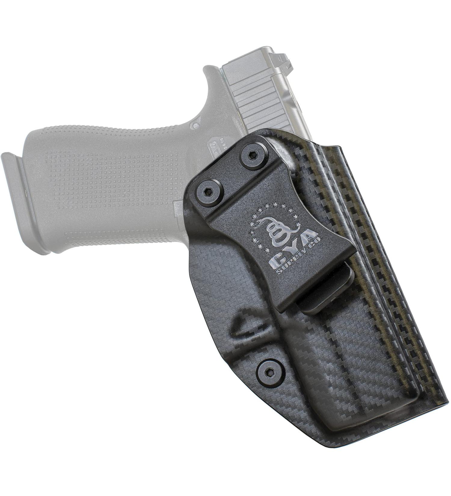 CYA Supply Co. Base IWB Concealed Carry Holster - Veteran Made in USA | Fits Glock 43/43X/43X MOS - Buy Online on SooperMarket.com