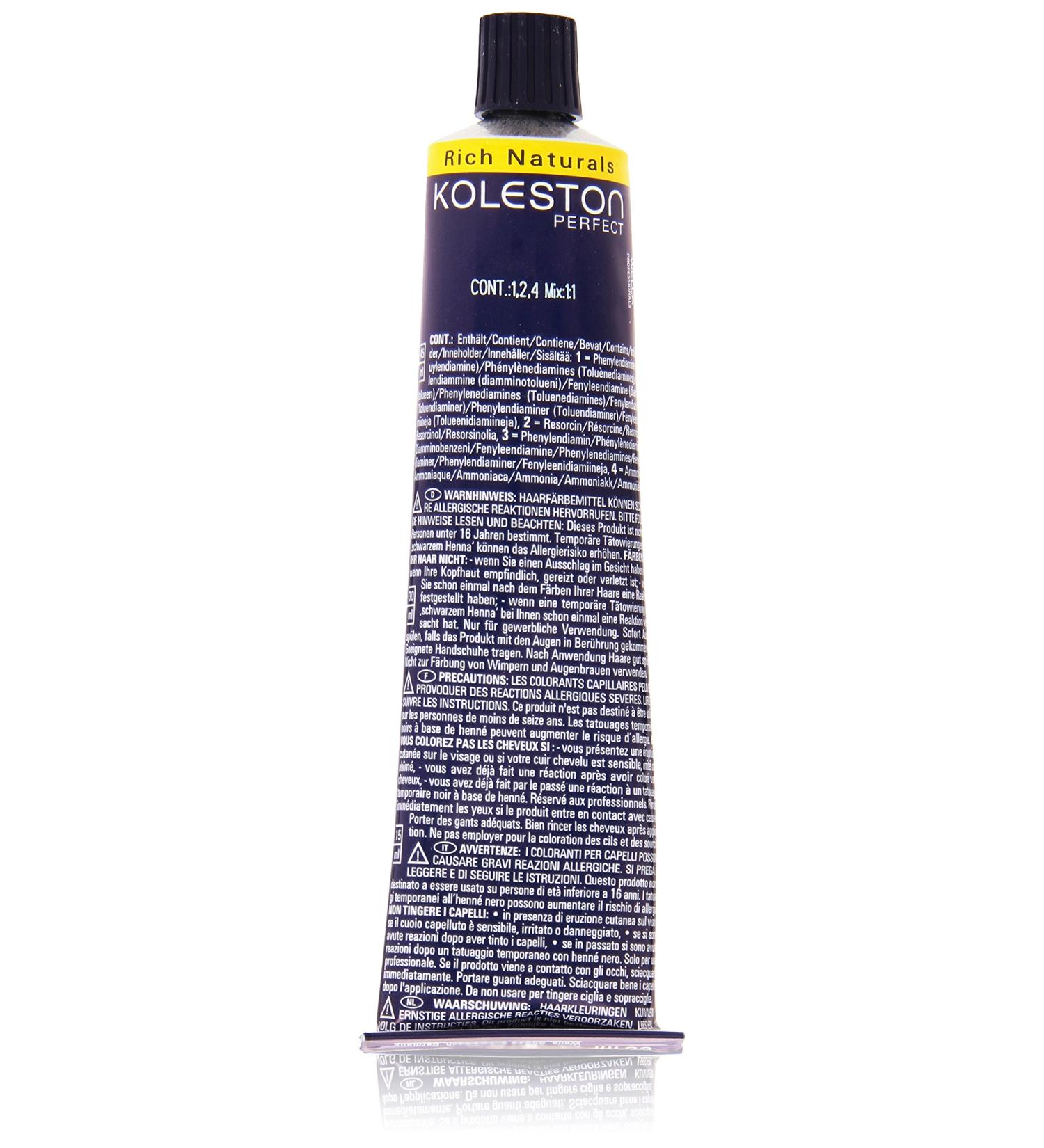 Wella Professionals Koleston Perfect 10/8 Light Blonde Pearl - Permanent Hair Color 60ml | International Shipping Available - Buy Online on SooperMarket.com