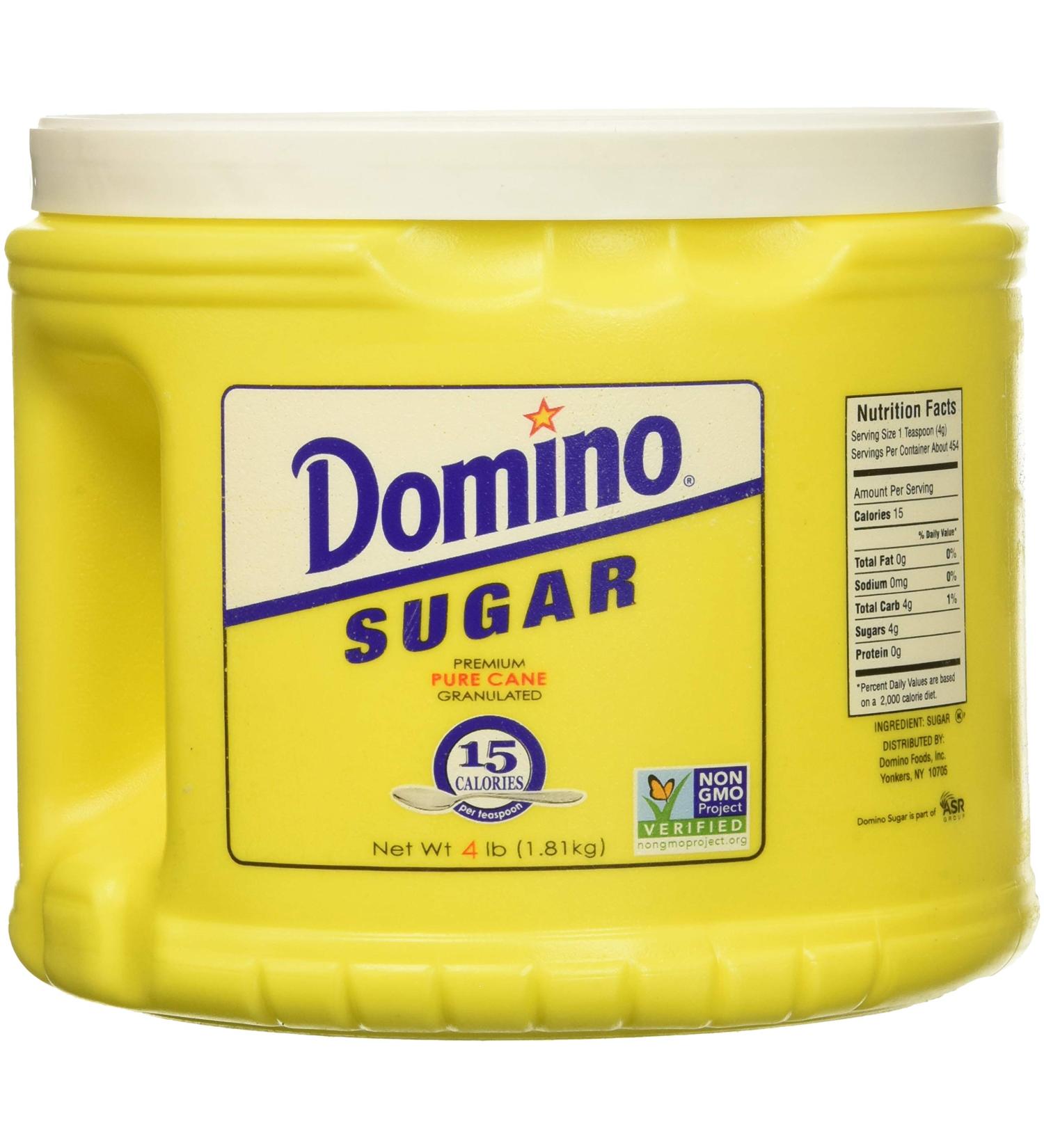 Domino Pure Cane Sugar 4lb - Pack of 2 | Best Quality Sugar for Baking and Cooking - Buy Online on SooperMarket.com