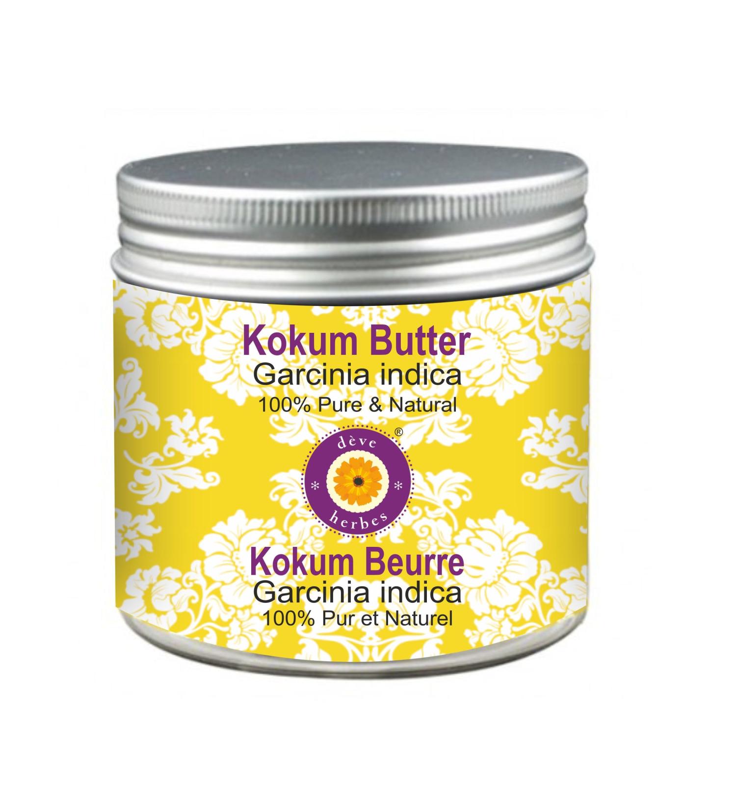 Deve Herbes Kokum Butter | Natural Therapeutic Grade | 50g - International Shipping Available - Buy Online on SooperMarket.com