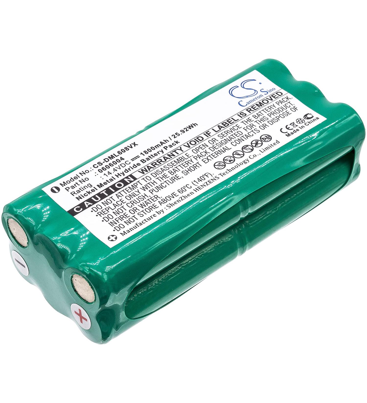 14.4V High-Performance Replacement Battery for Symbo D300 - 1800mAh | Fast Worldwide Shipping - Buy Online on SooperMarket.com