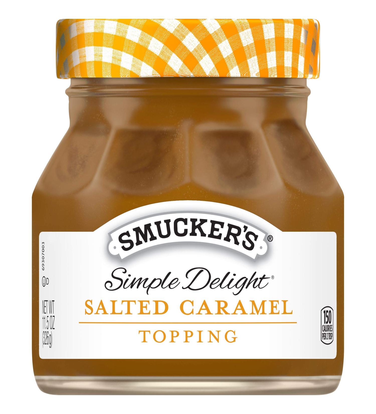 Smucker's Simple Delight Salted Caramel Topping - 11.5 oz - Buy Online on SooperMarket.com