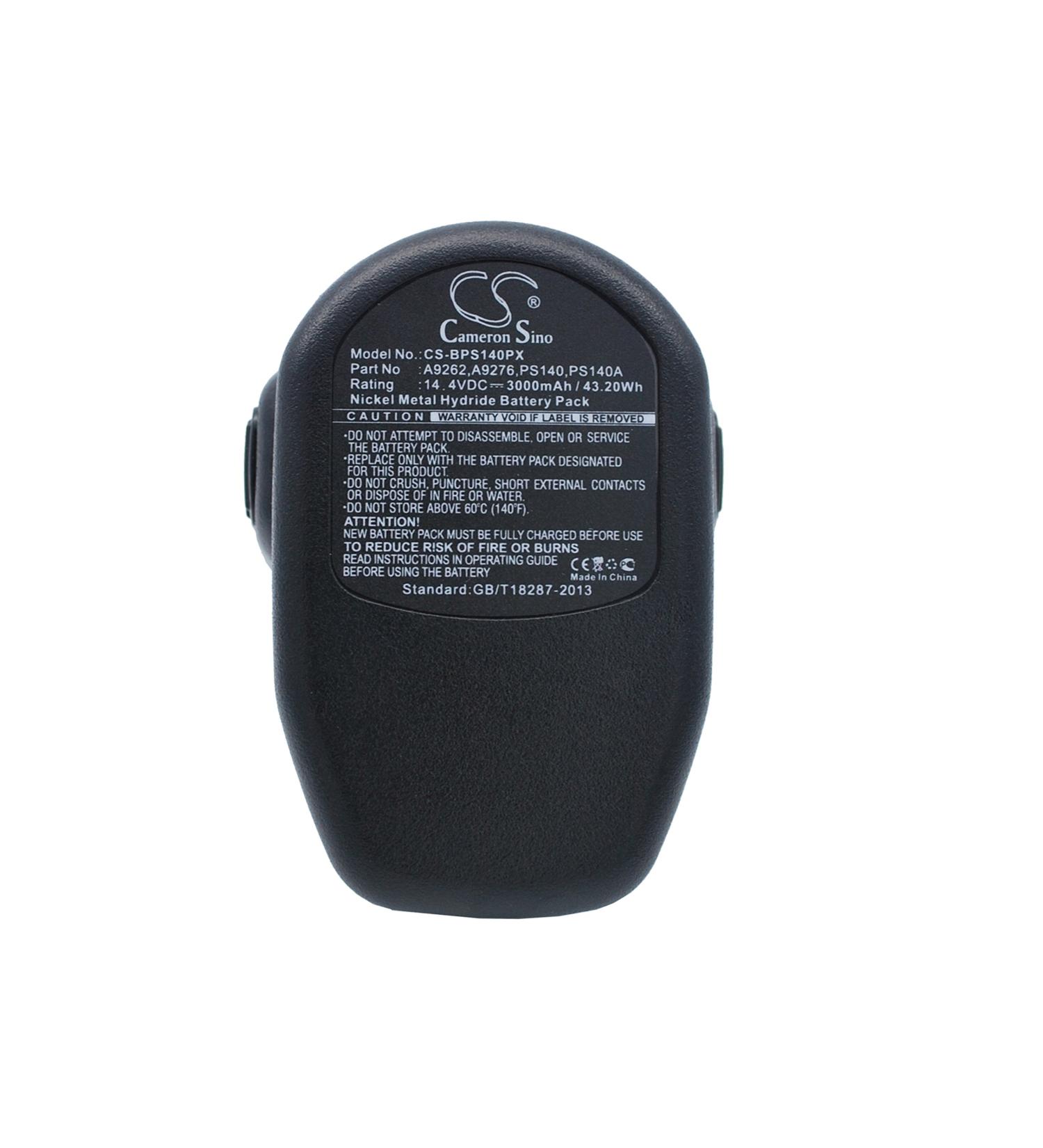 High-Performance 14.4V Replacement Battery for Firestorm Tools - Compatible with BD14PSK FS1400D FS1200D & More - 3000mAh - Buy Online on SooperMarket.com