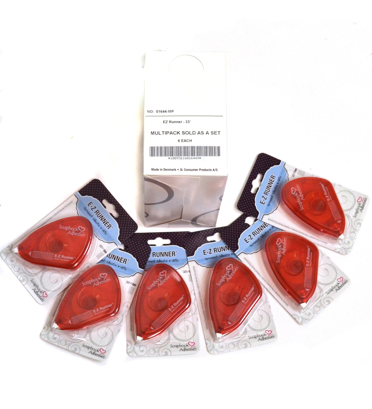 Scrapbook Adhesives E-Z Runner Permanent Adhesive Dispenser 33 Feet - Set of 6 | 01644-MP - Buy Online on SooperMarket.com