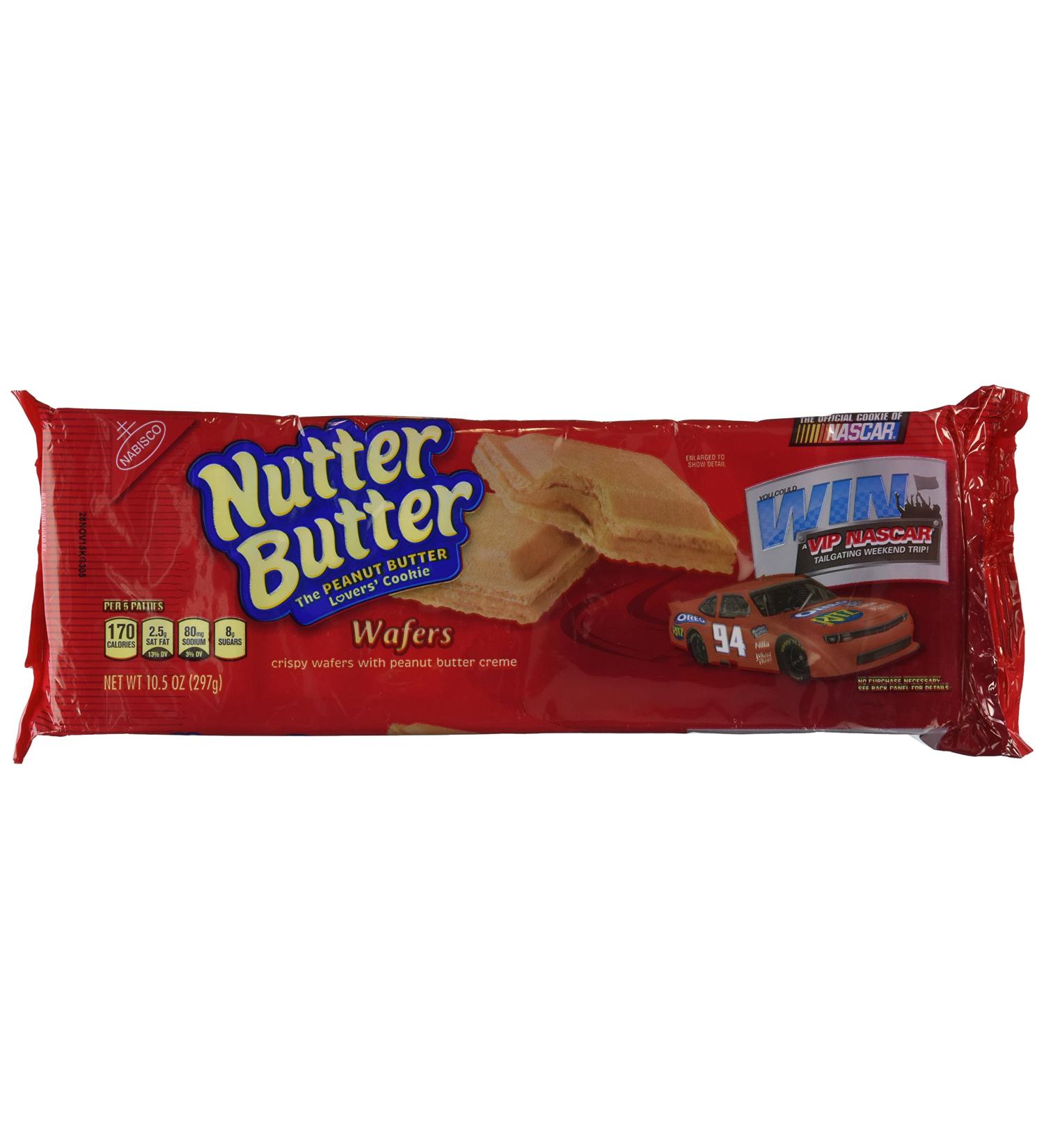 Nutter Butter Cookie Patties - Peanut Butter Creme Wafers 10.5 oz - Buy Online on SooperMarket.com