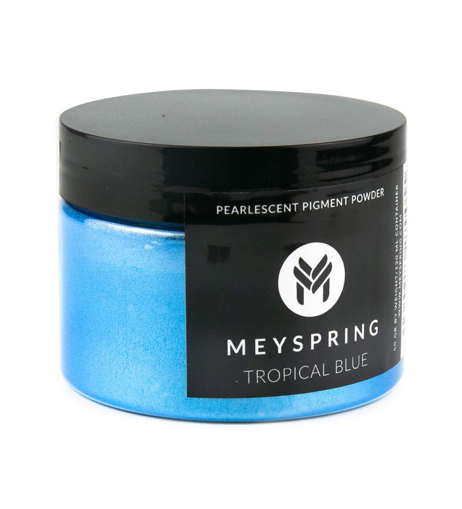 MEYSPRING Tropical Blue Epoxy Resin Color Pigment - 50 Grams - Great for Resin Art  Epoxy Resin  and UV Resin - Mica Powder for Epoxy Resin - Buy Online on SooperMarket.com