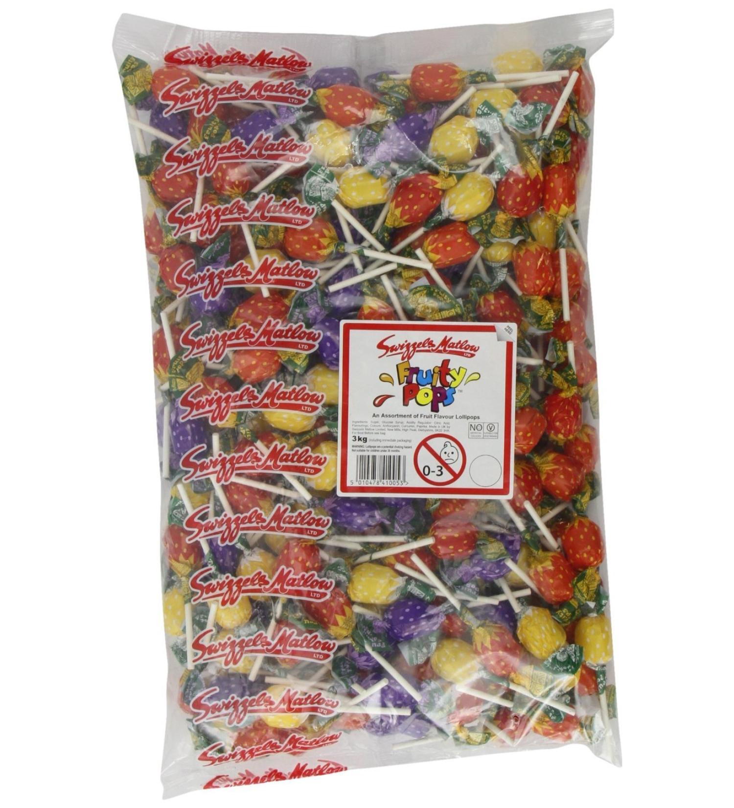 SWIZZELS MATLOW Fruity POPS Lollies 100g