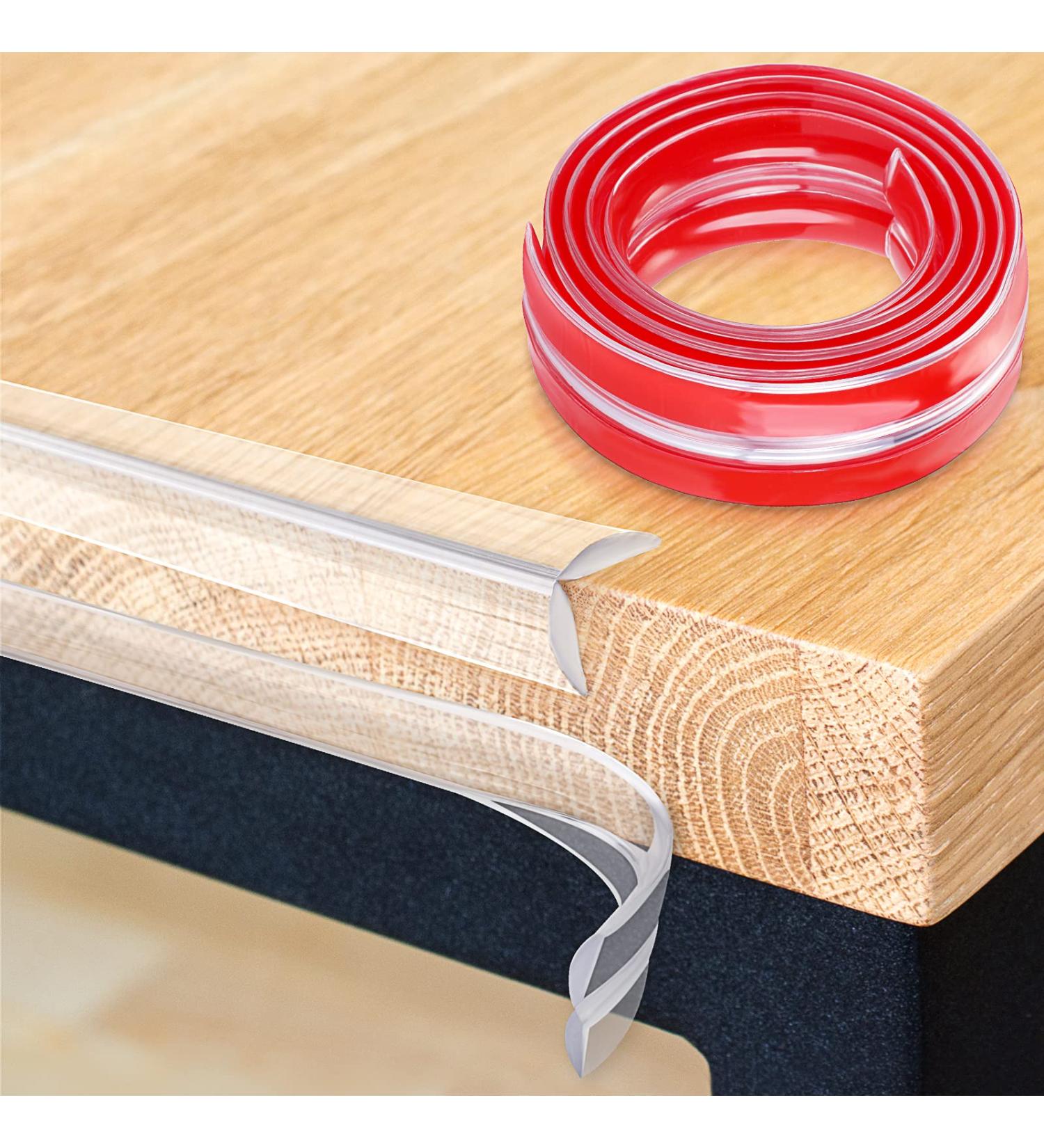 Baby Proofing Edge Protector 4.92ft - Corner Guards with Strong Adhesive | Kids Safety Desk Bumper - Child Proof Corner Guards 0.4in width - Buy Online on SooperMarket.com