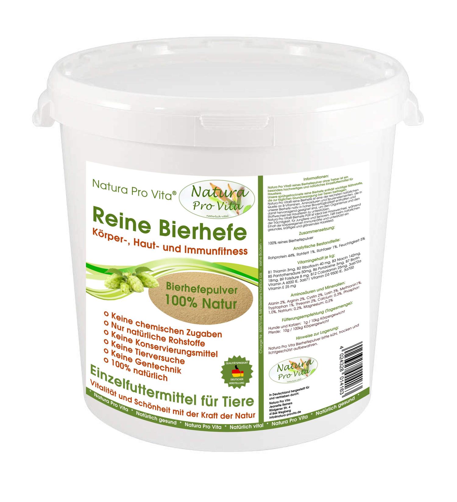 Bieriefe Horse Natural Biotene Cure - 1kg Pure Beer Yeast Powder for Healthy Digestion Immune Support & Glossy Coat - Buy Online on SooperMarket.com
