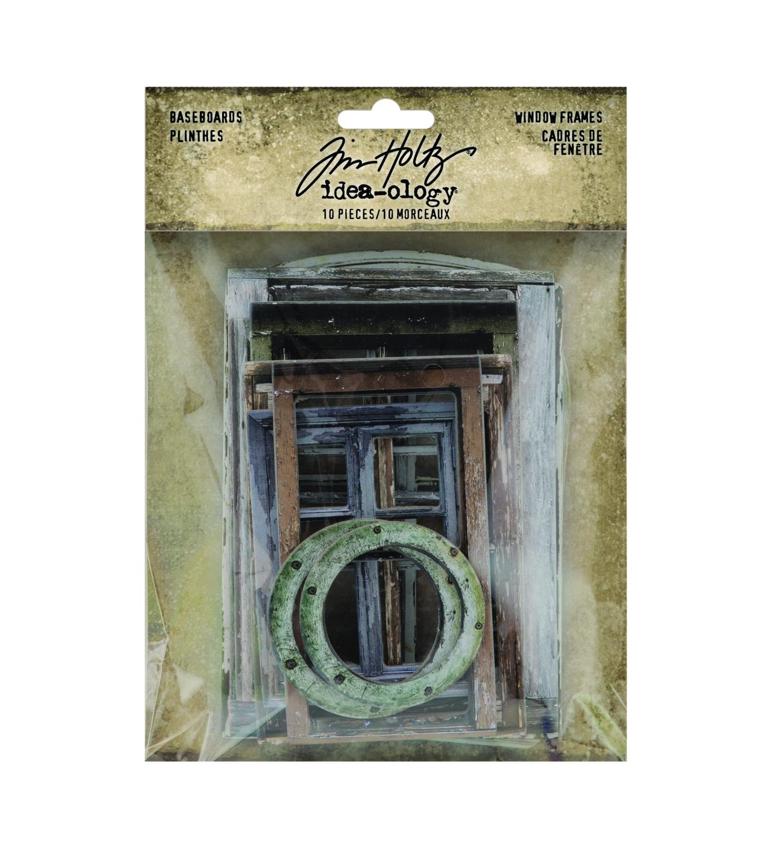 Tim Holtz Baseboards Window Frames Paper Crafts  Multi