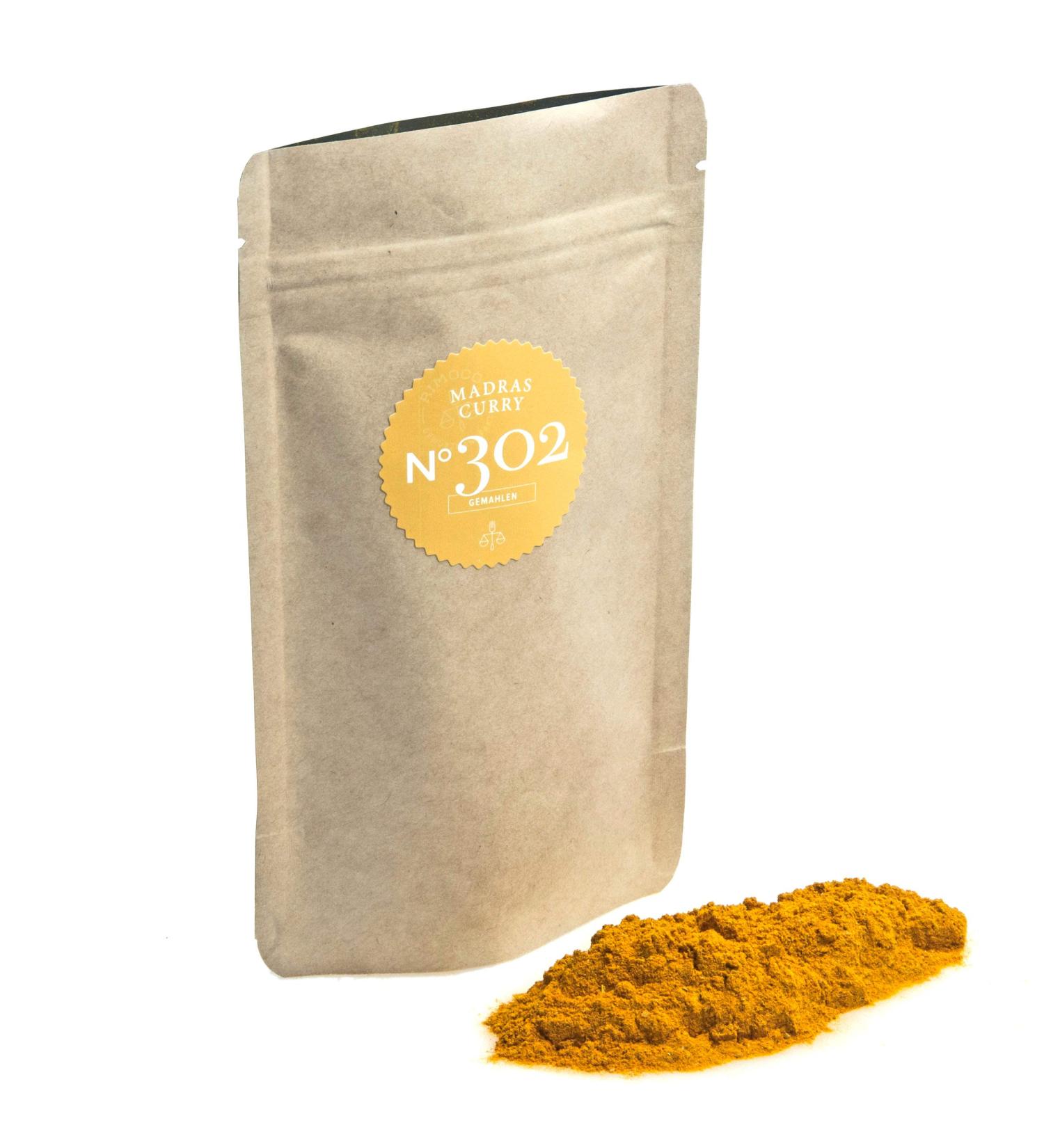Rimoco n 302 Organic Madras Curry Powder - Mild Indian Spice Mix | Exotic & Full-Bodied Flavor | 1000g | Large Packaging - Buy Online on SooperMarket.com