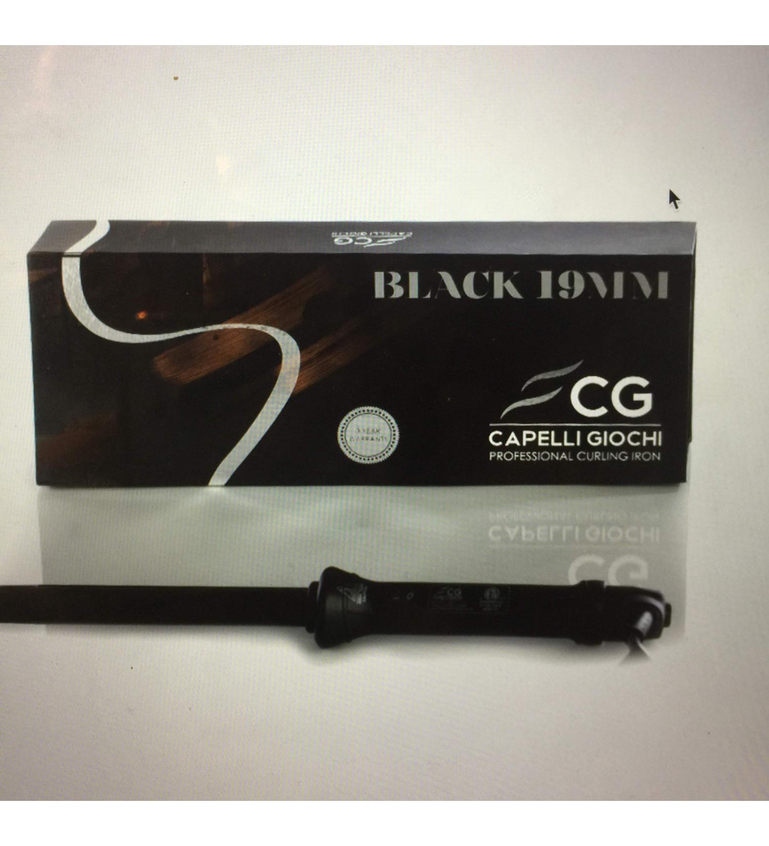 (Black Professional Curling Iron 3/4 inch)