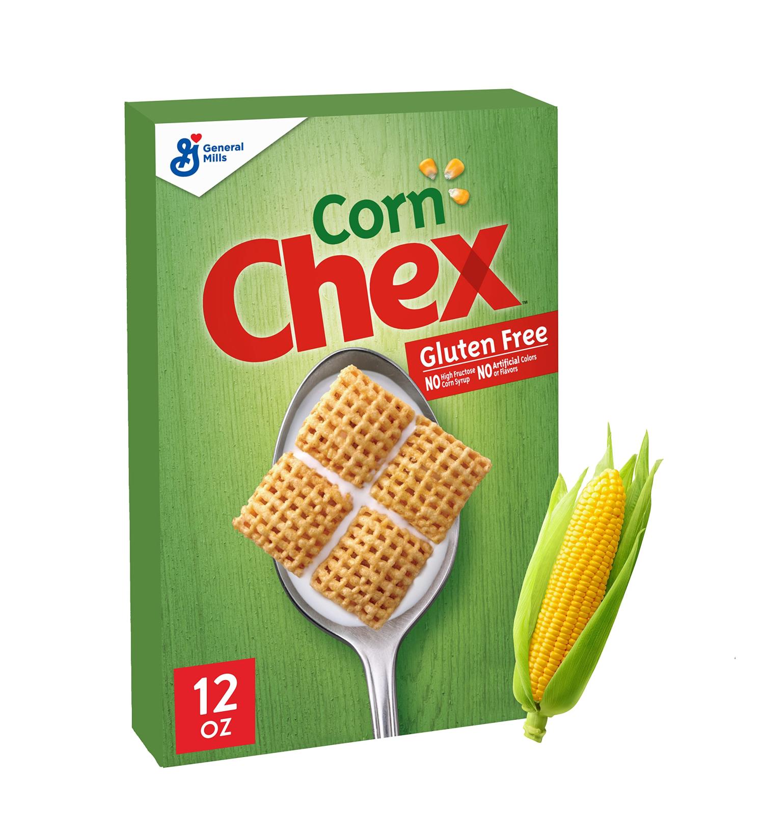 General Mills Corn Chex Gluten Free 12 oz - Crunchy & Delicious Cereal - Buy Online on SooperMarket.com