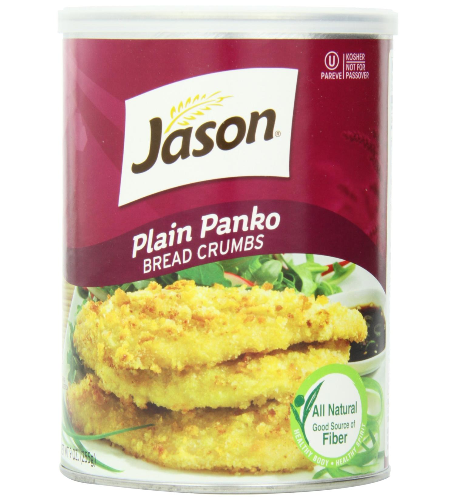 Jason Plain Panko Bread Crumbs - 8 Ounce | Premium Quality Breadcrumbs - Buy Online on SooperMarket.com