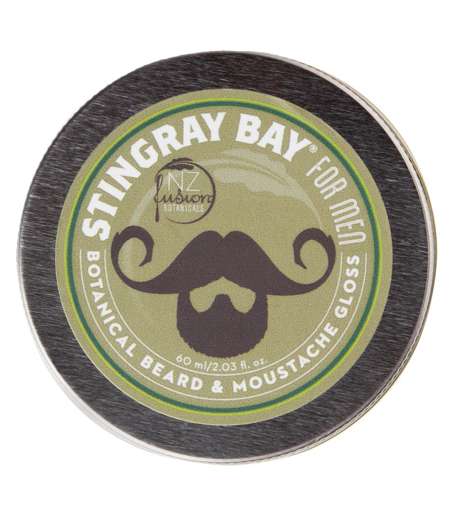 Organic Botanical Beard and Moustache Gloss and Wax for Natural Grooming - Buy Online on SooperMarket.com