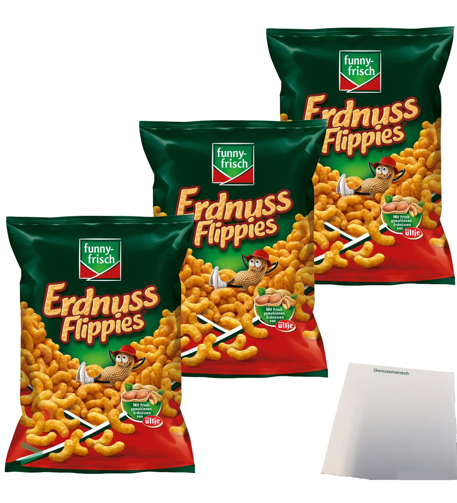 Buy Funny Fresh Peanut Flippies 3-Pack (3x200g) - Delicious Classic Snacks | International Shipping Available - Buy Online on SooperMarket.com