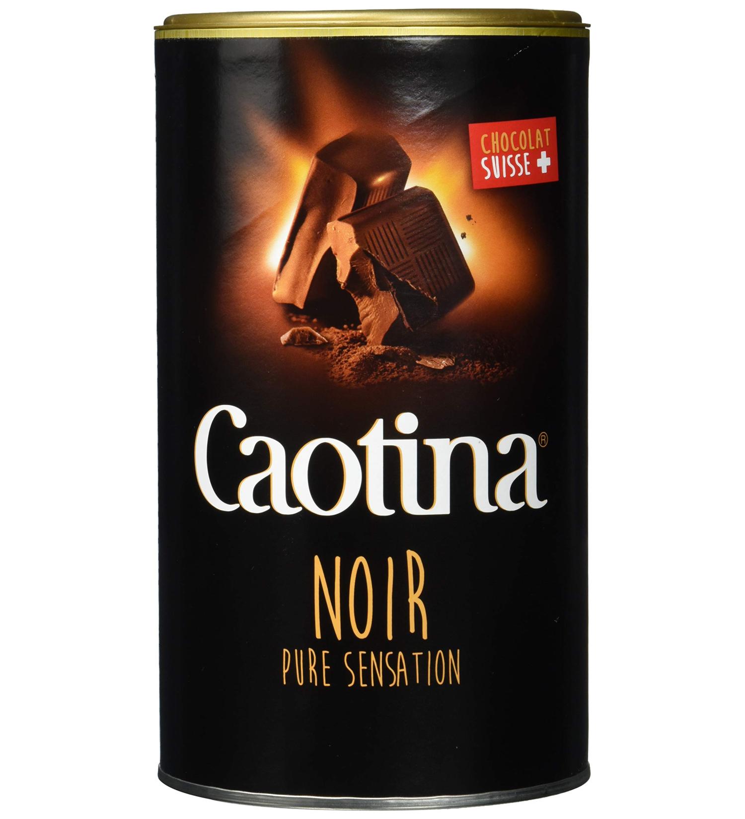 Buy Caotina Noir Dark Chocolate Tin 500g - Pack of 6 | Premium International Shipping - Buy Online on SooperMarket.com