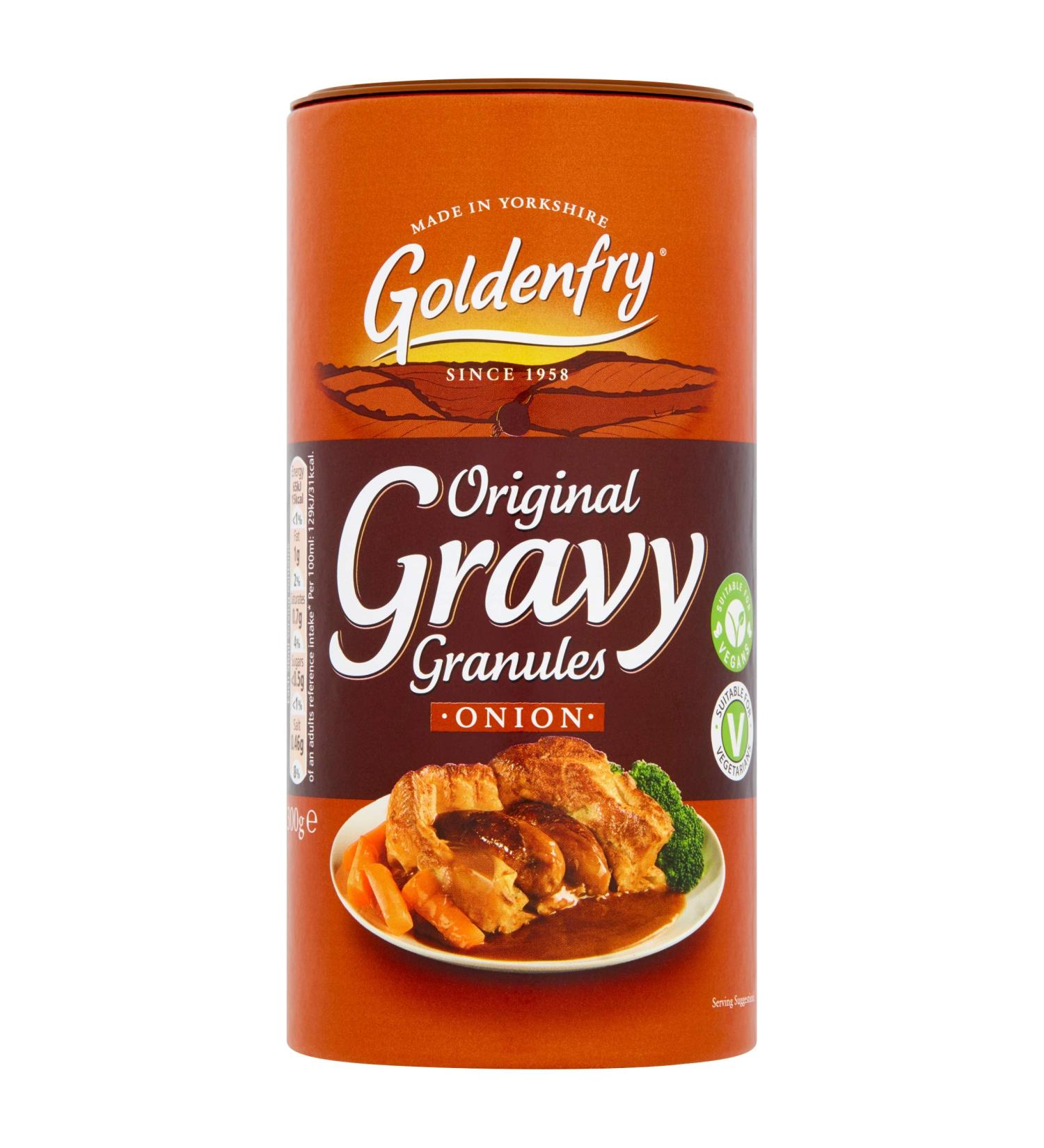 Goldenfry Onion Gravy Granules - 6 x 300g