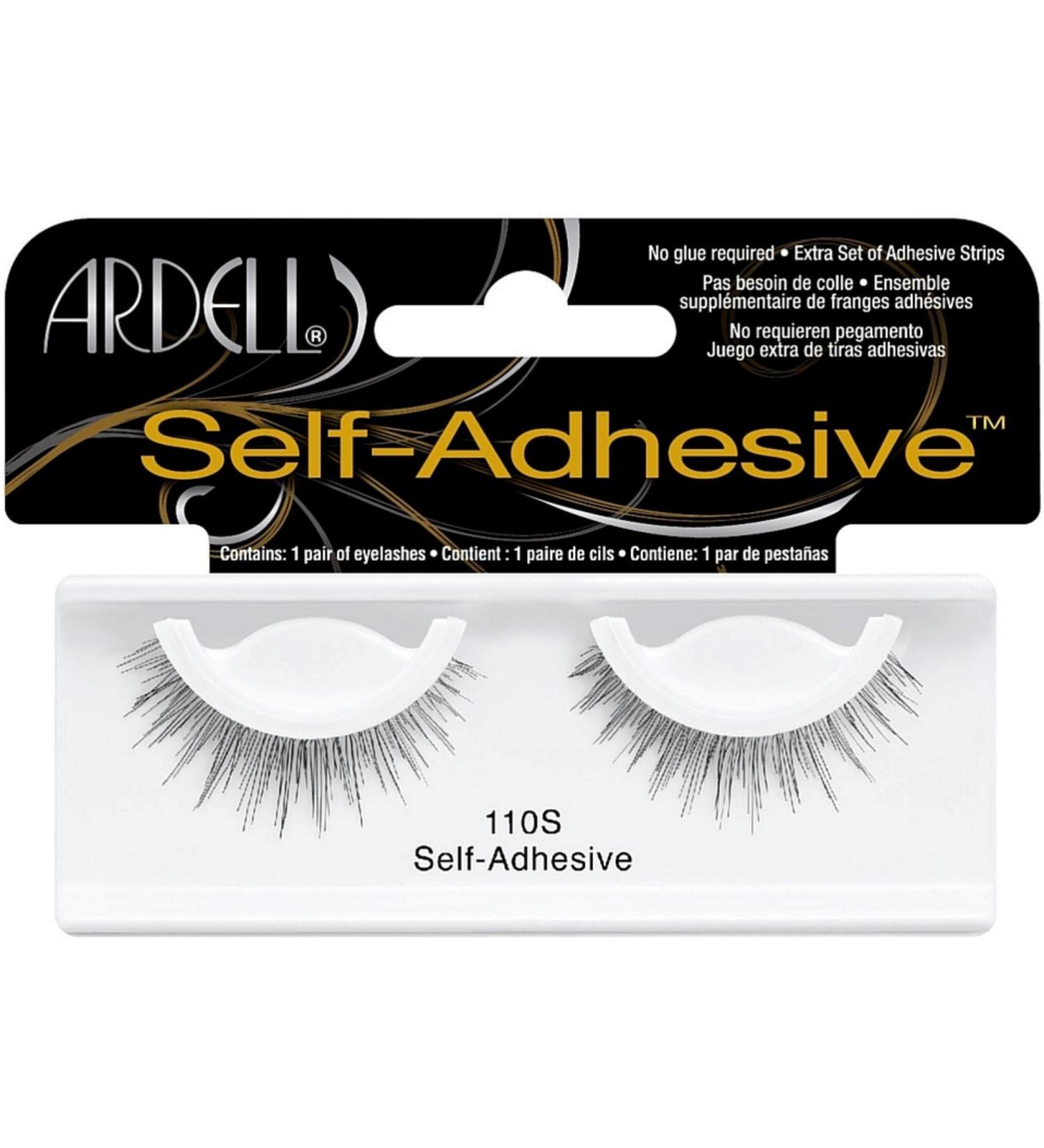 Ardell Self-Adhesive Eye Lashes Black 110S 1 ea (Pack of 3)