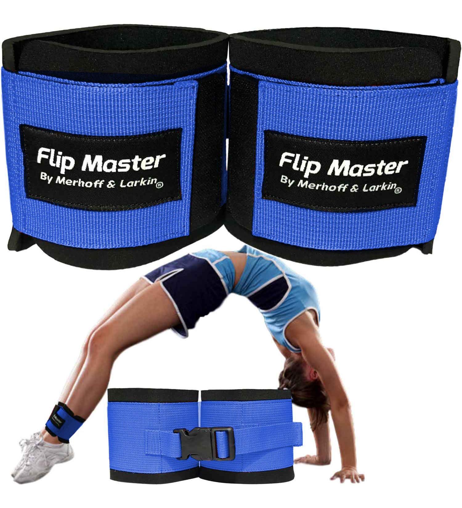 Flip Master Ankle Straps Tumbling Trainer for Cheer, Dance & Gymnastics | Adjustable Band for Back Flip & Handspring Form | Ideal for Girls, Boys & Adults - Buy Online on SooperMarket.com