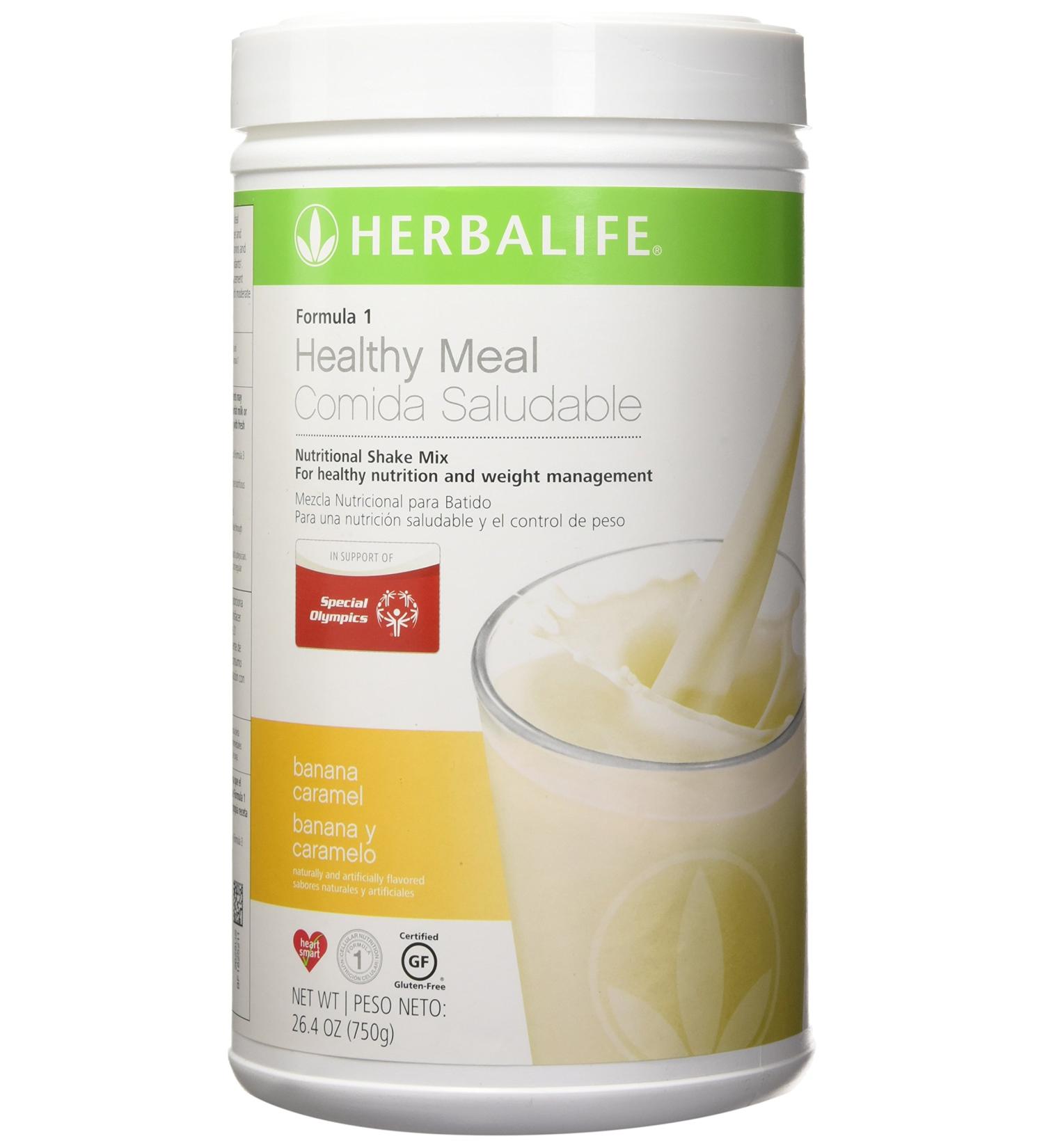 Banana Caramel Healthy Meal Nutritional Shake Mix - 26.4oz (1.65lb) - Pack of 1 - Buy Online on SooperMarket.com