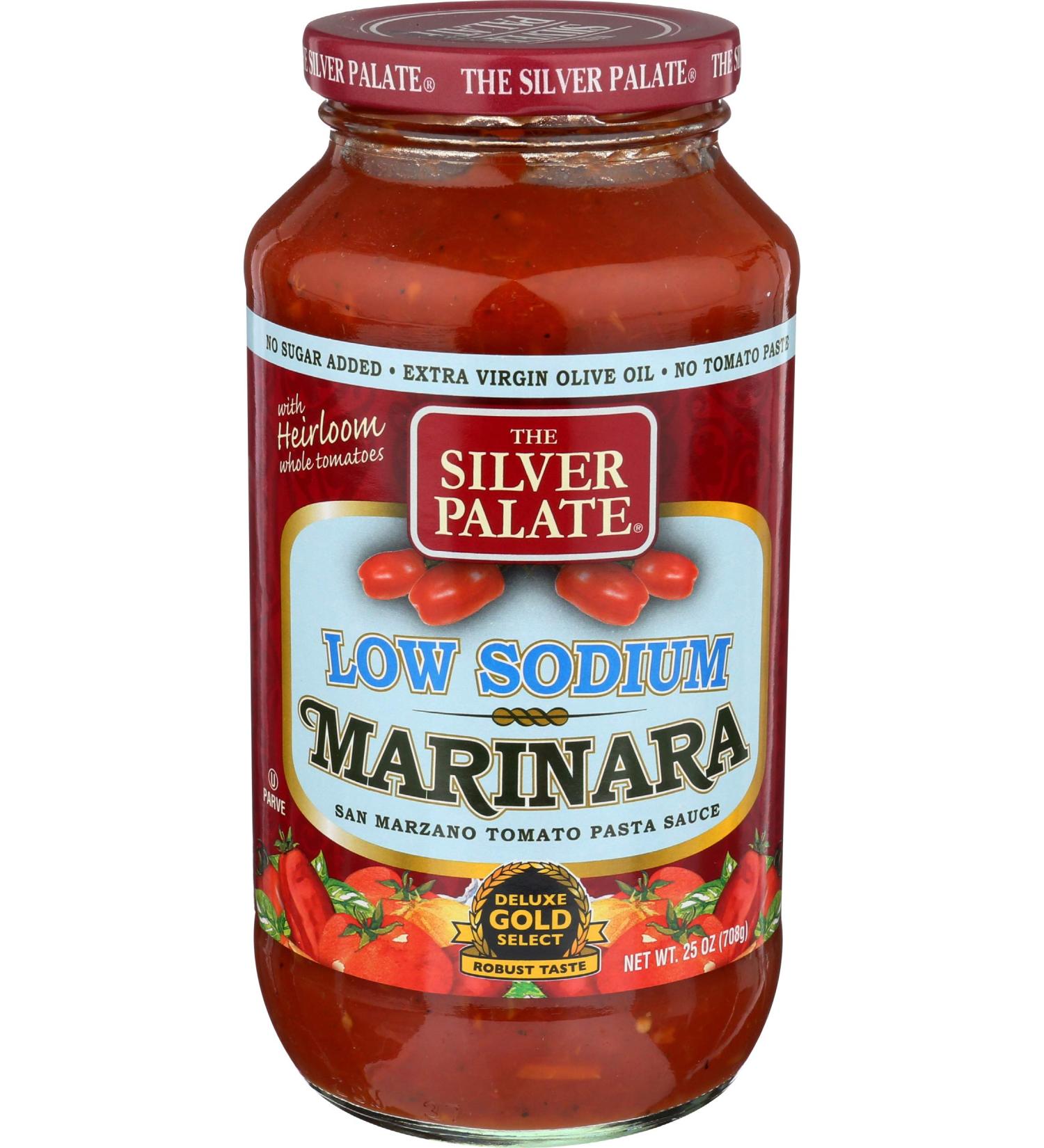 Silver Palate Marinara Sauce Low Salt 25 oz - Authentic Italian Flavor with Reduced Sodium - Buy Online on SooperMarket.com