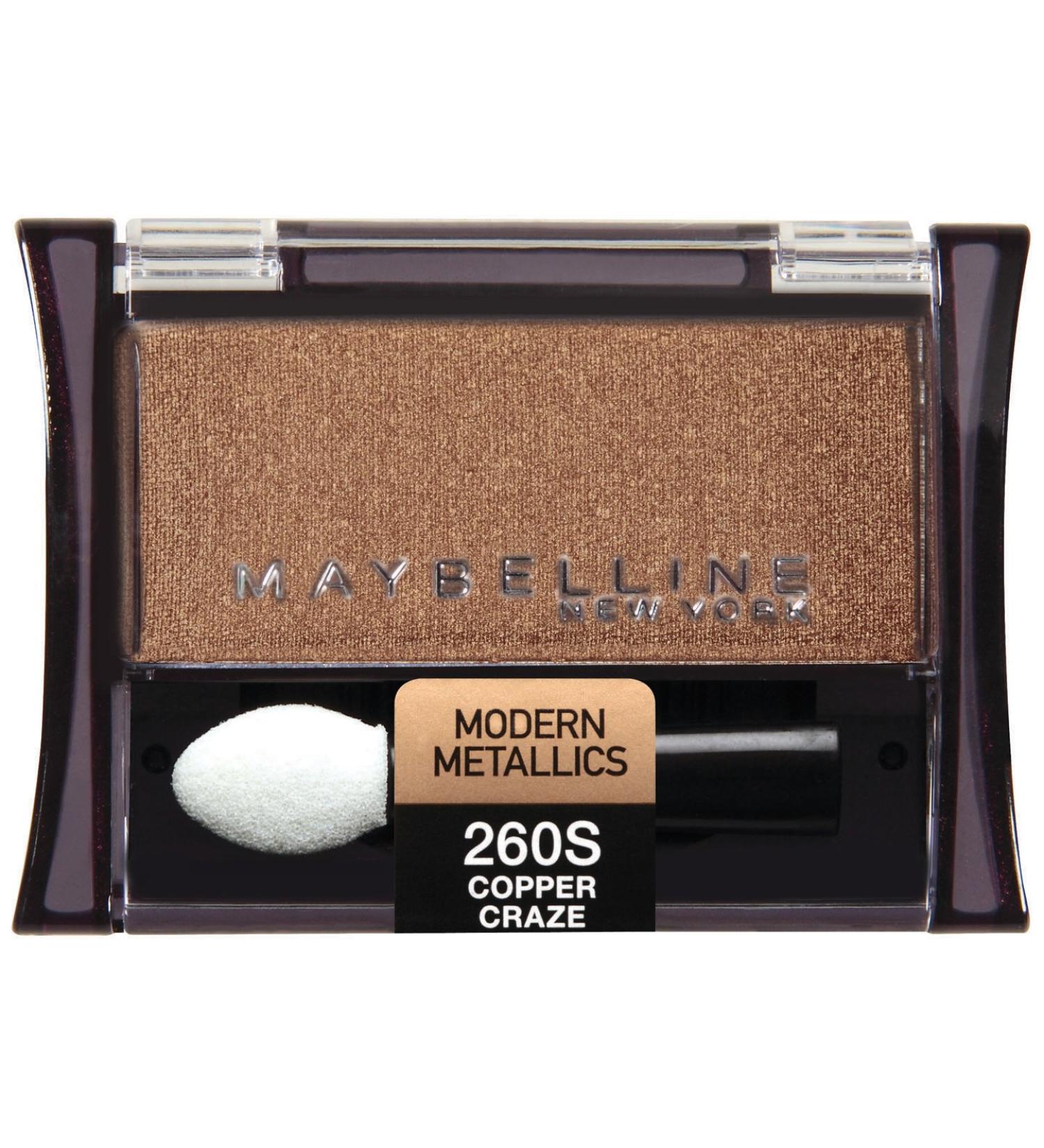 Maybelline New York Expert Wear Eyeshadow Singles Copper Craze 260s 0.09 Ounce