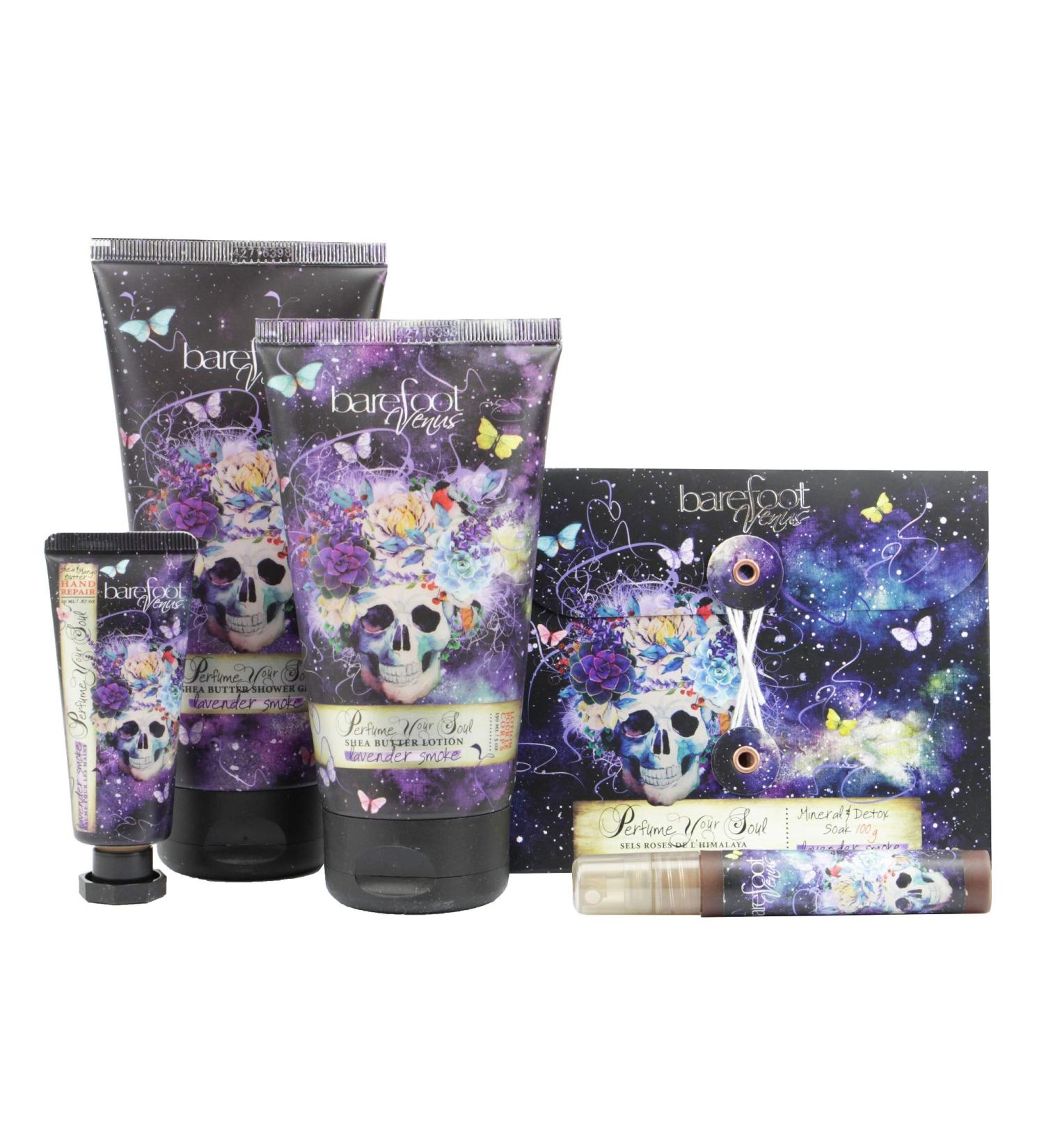 Merry & Magnifi-Scent 5-pc Lavender Smoke Gift Set - Premium Aromatherapy for Relaxation | International Shipping Available - Buy Online on SooperMarket.com