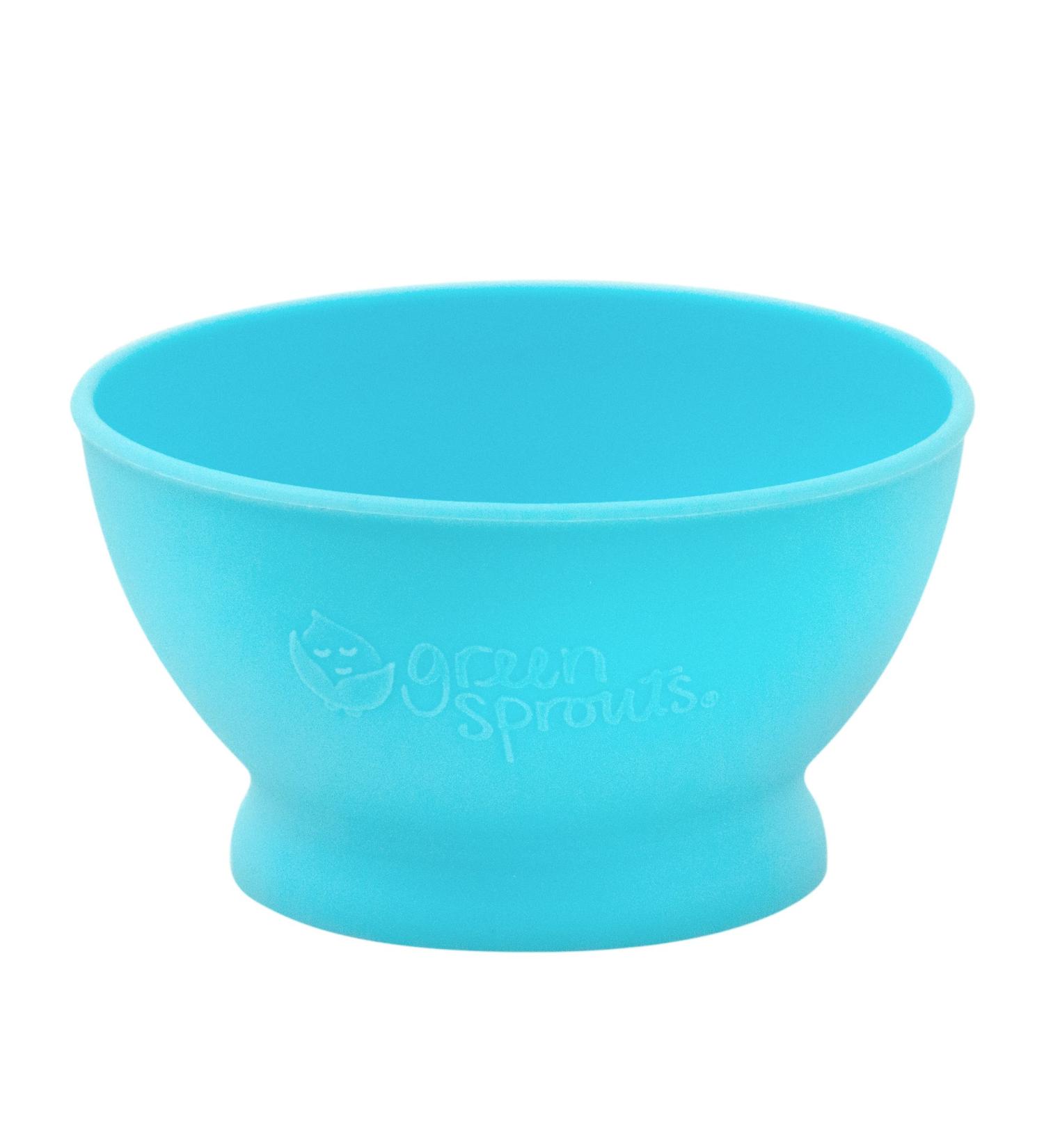 Green Sprouts Aqua Feeding Bowl - 7 oz | Ideal for 6+ Months Babies - Buy Online on SooperMarket.com