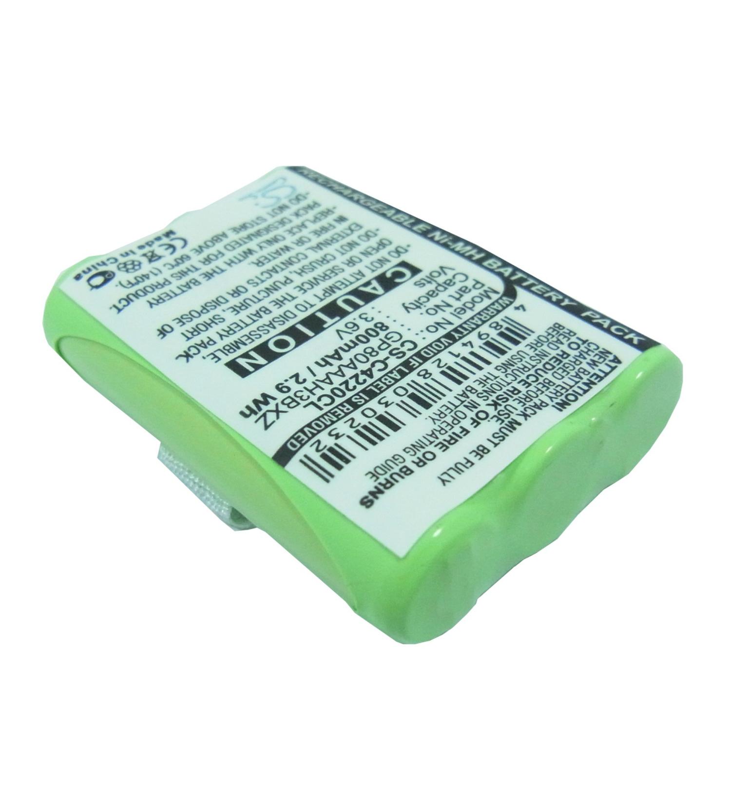 Replacement Battery for Clarity C4220 C4230 C4230HS | GP80AAAH3BXZ | 800mAh 3.6V - International Shipping Available - Buy Online on SooperMarket.com
