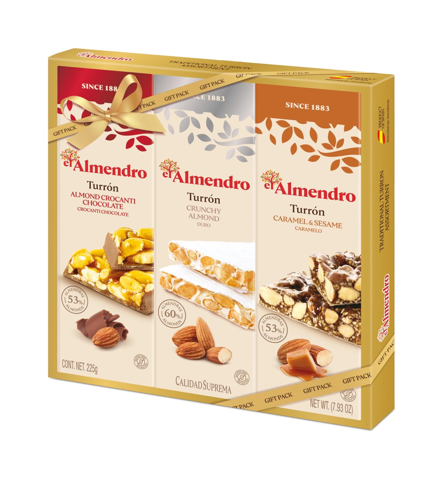 Buy El Almendro Turr n Gift Pack - Delicious 225g Treat Perfect for Gifting | International Shipping Available - Buy Online on SooperMarket.com