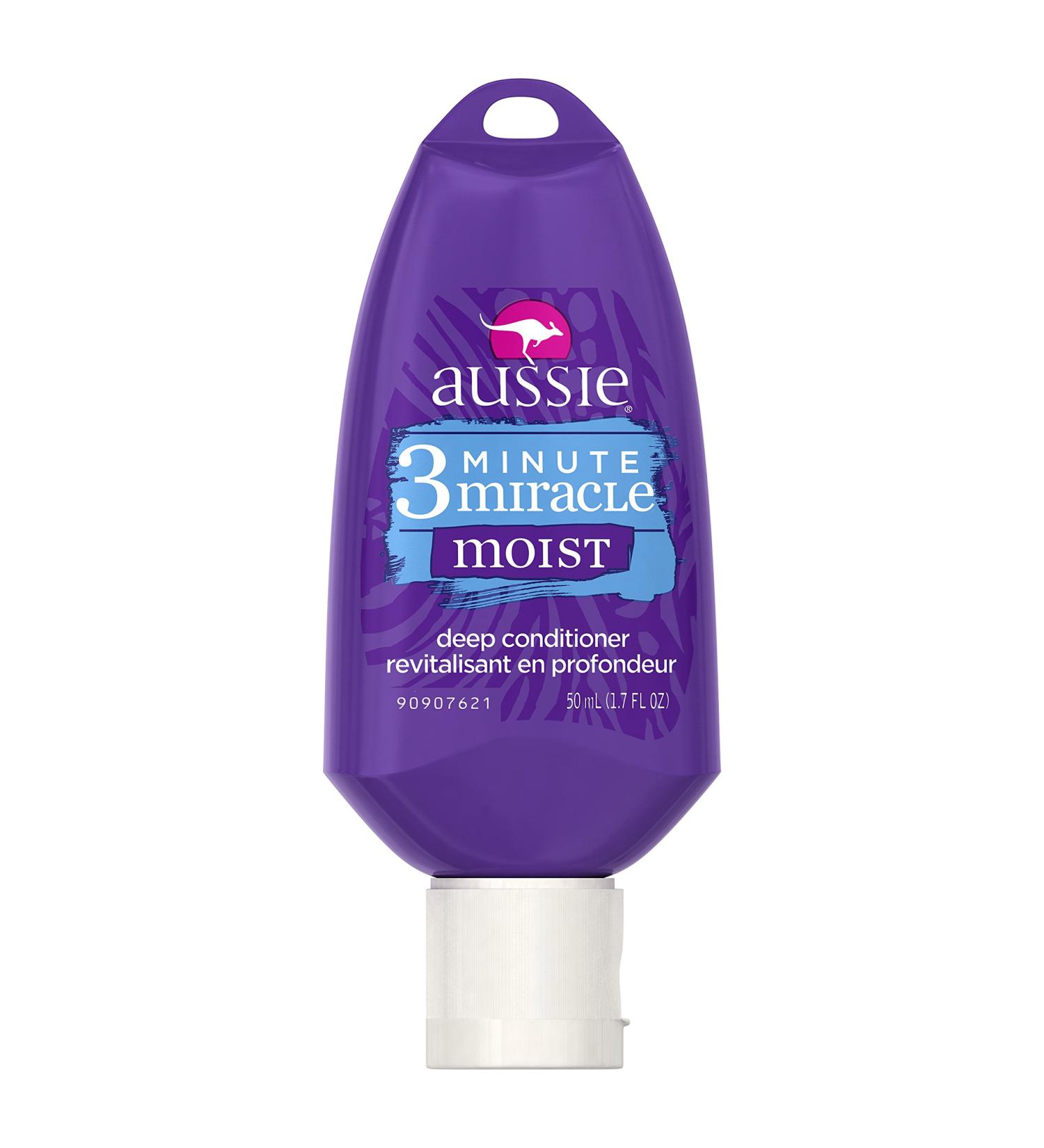 Aussie 3 Minute Miracle Moist Deep Conditioning Treatment 1.7 fl oz - Pack of 1 - Buy Online on SooperMarket.com