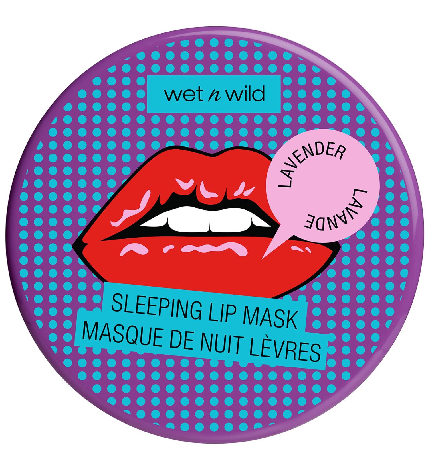 Buy Wet n Wild Perfect Pout Sleeping Lip Mask Lavender | 0.21 oz - Hydrate & Repair Lips - Buy Online on SooperMarket.com