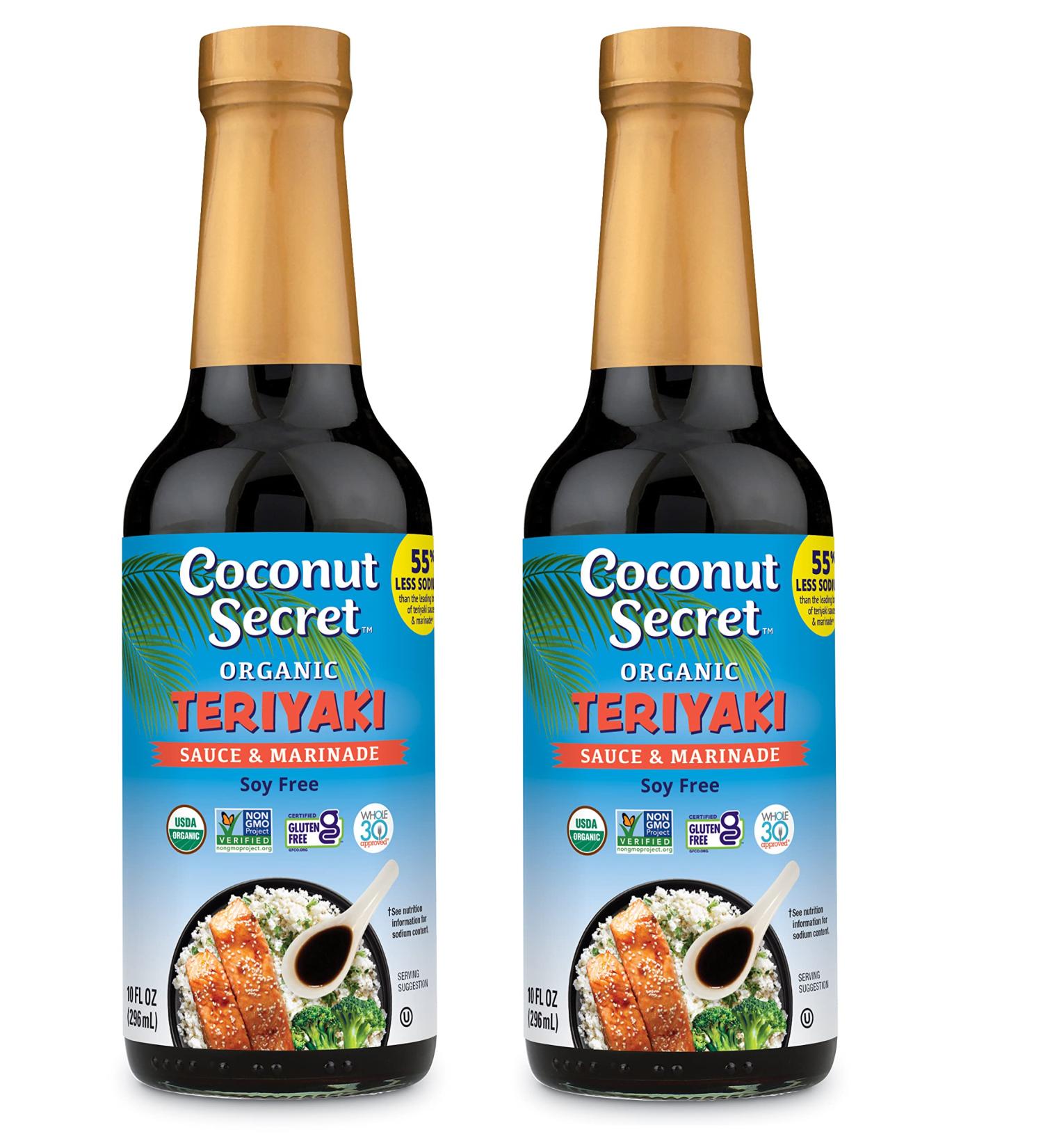 Coconut Secret Coconut Aminos Teriyaki Sauce 10 fl oz - 2 Pack - Buy Online on SooperMarket.com