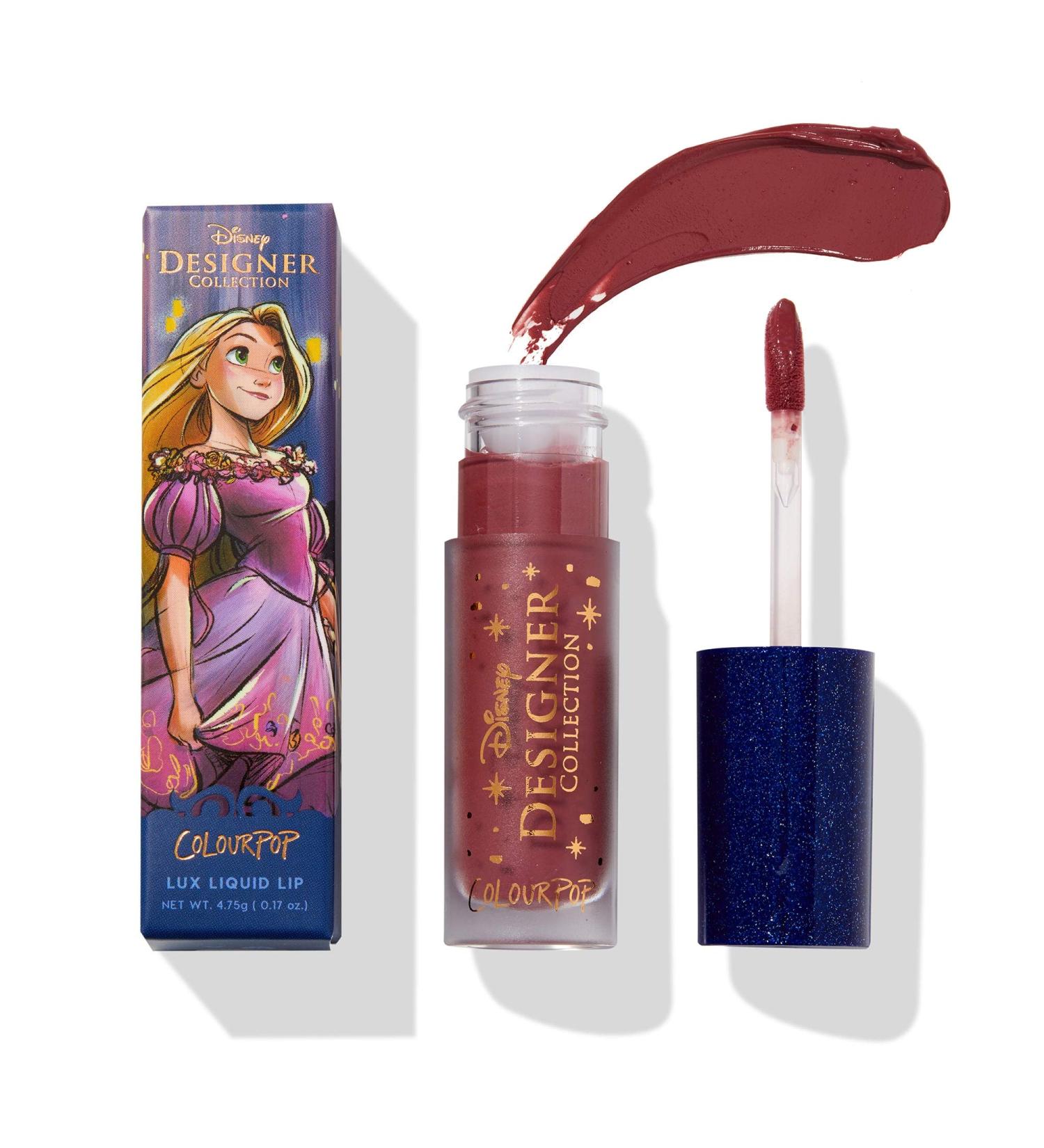 ColourPop FLYNN Lipstick - Disney Designer Collection Lux Liquid Lip Full Size New in Box Limited Edition - Rapunzel Tangled