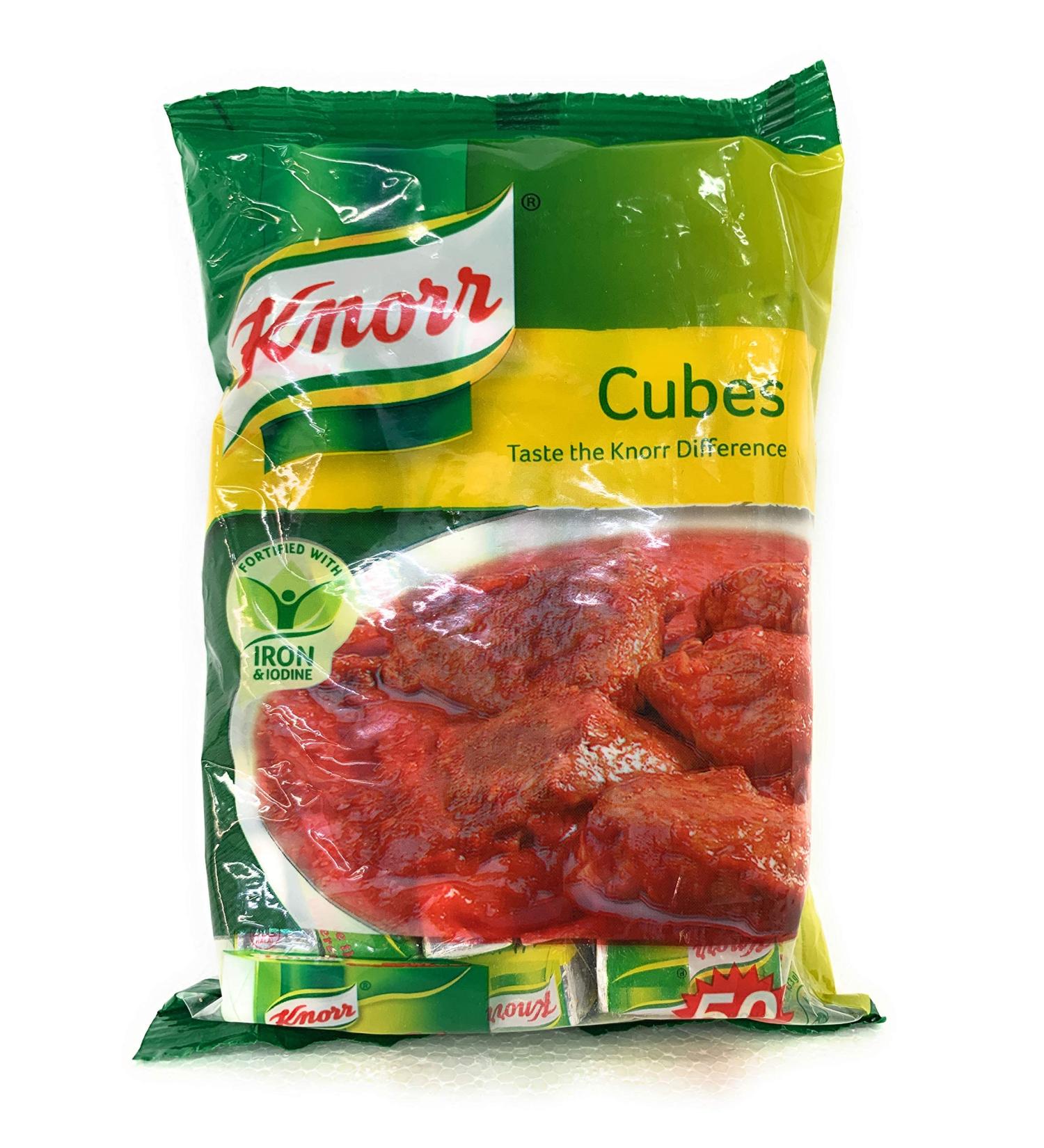 Knorr Nigerian Stock Cubes 400g - No Flavor - Pack of 1 - Buy Online on SooperMarket.com