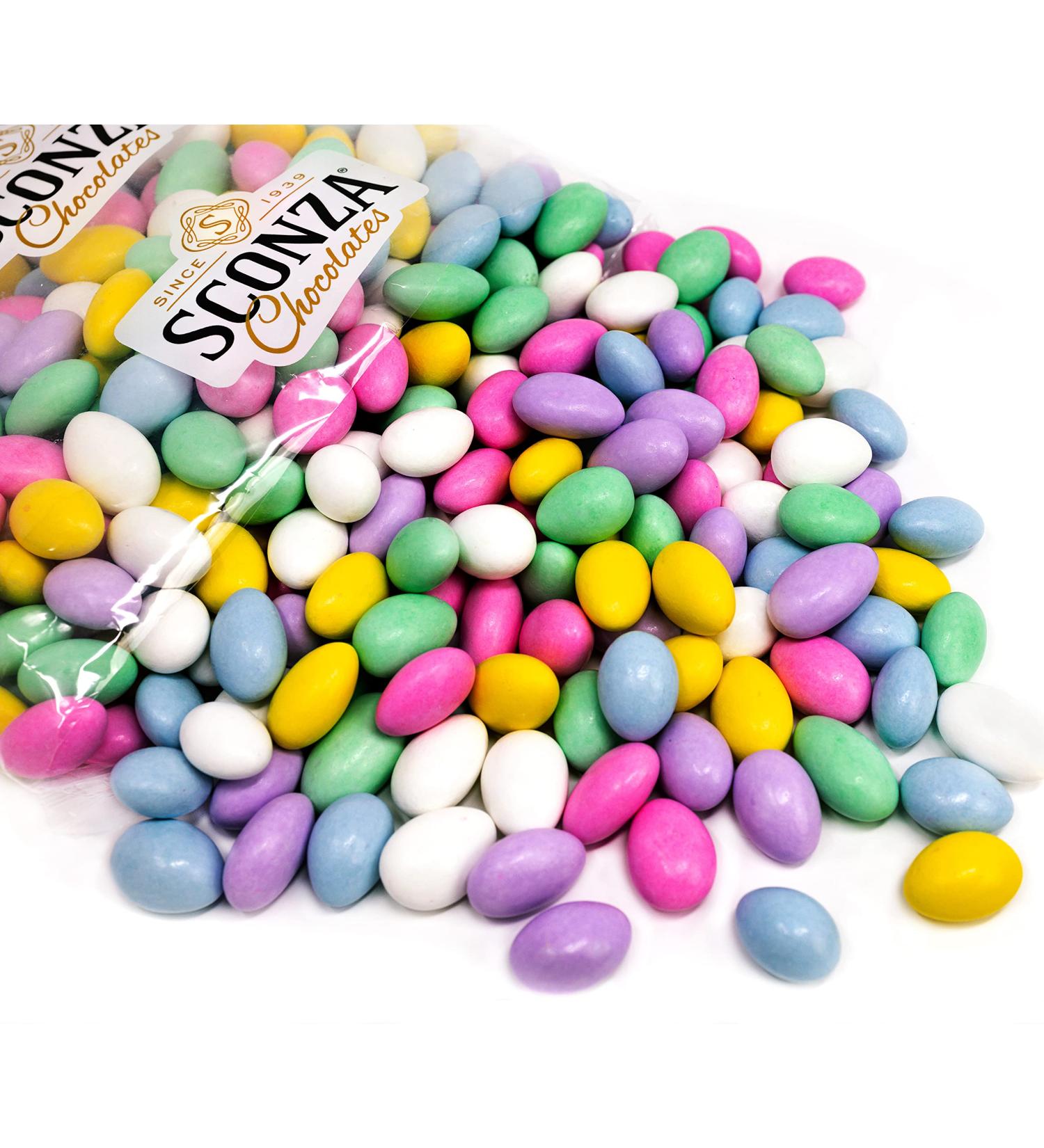 Jordan Almonds Candy Bulk - Sconza | 5 Pounds | Fresh Italian Confetti Candy - Perfect for Wedding Favors and Easter Treats - Buy Online on SooperMarket.com