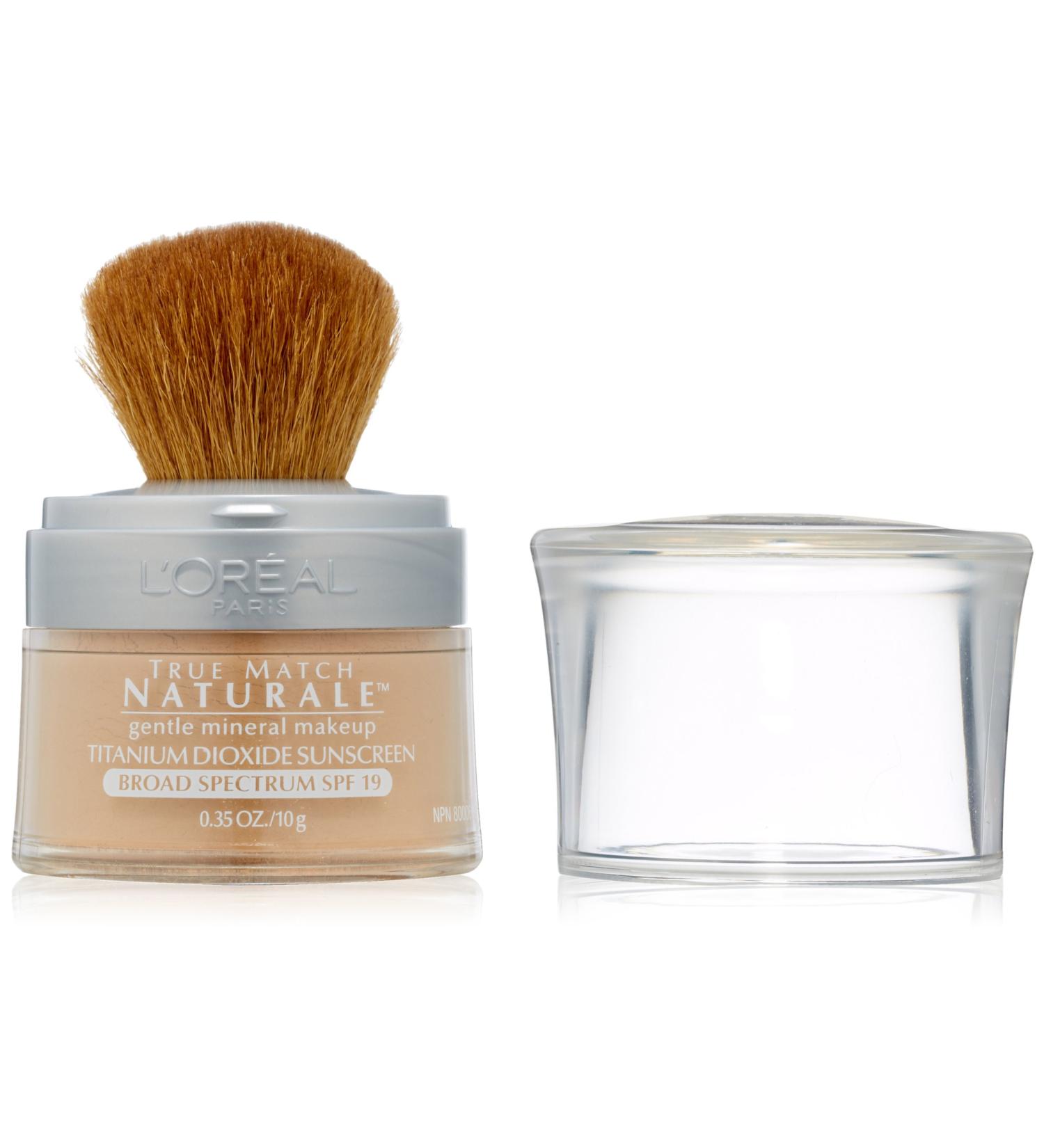 L'Or al Paris True Match Loose Powder Mineral Foundation  Natural Beige  0.35 oz.