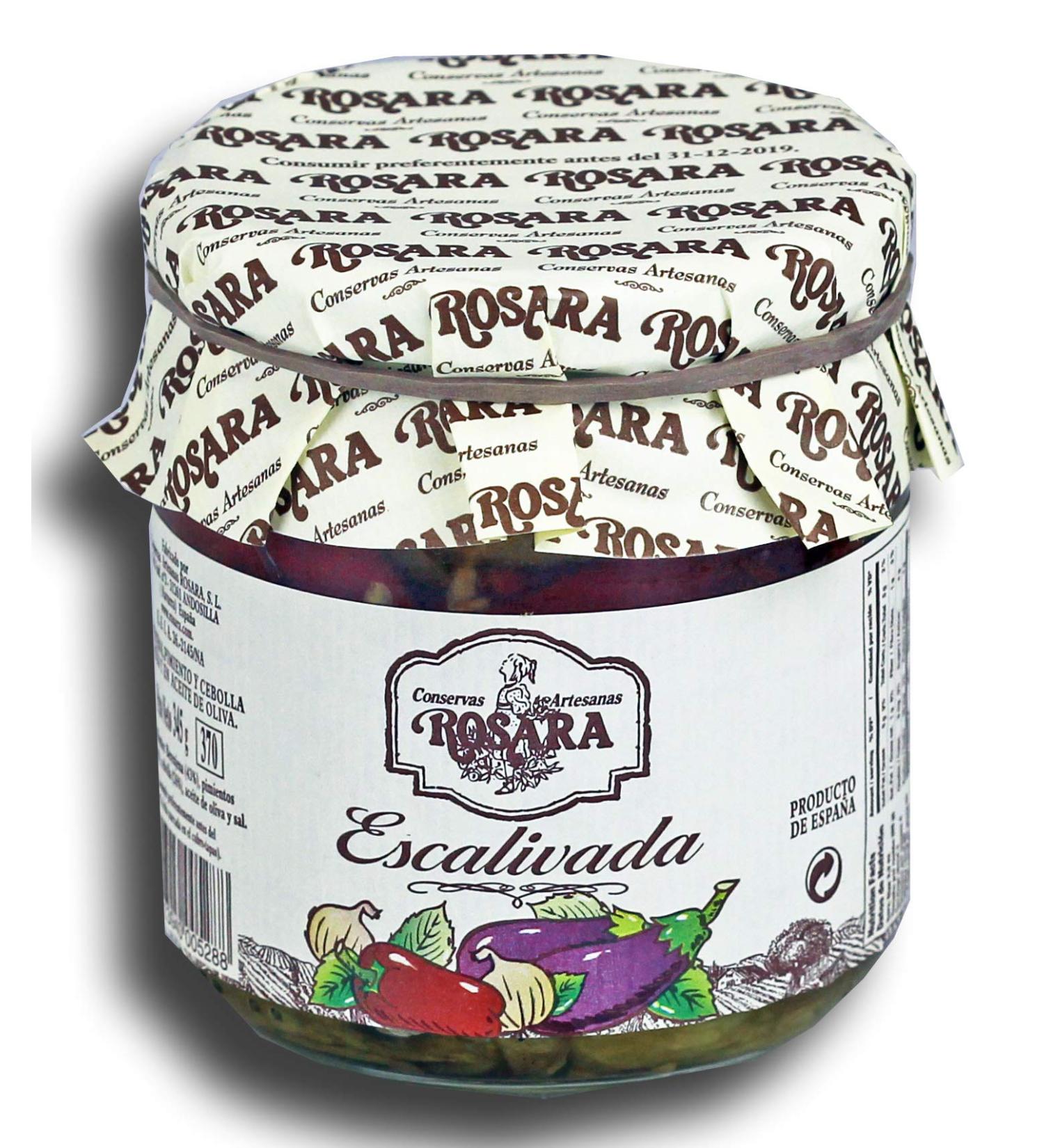Rosara - Escalivada with olive oil - roasted eggplant